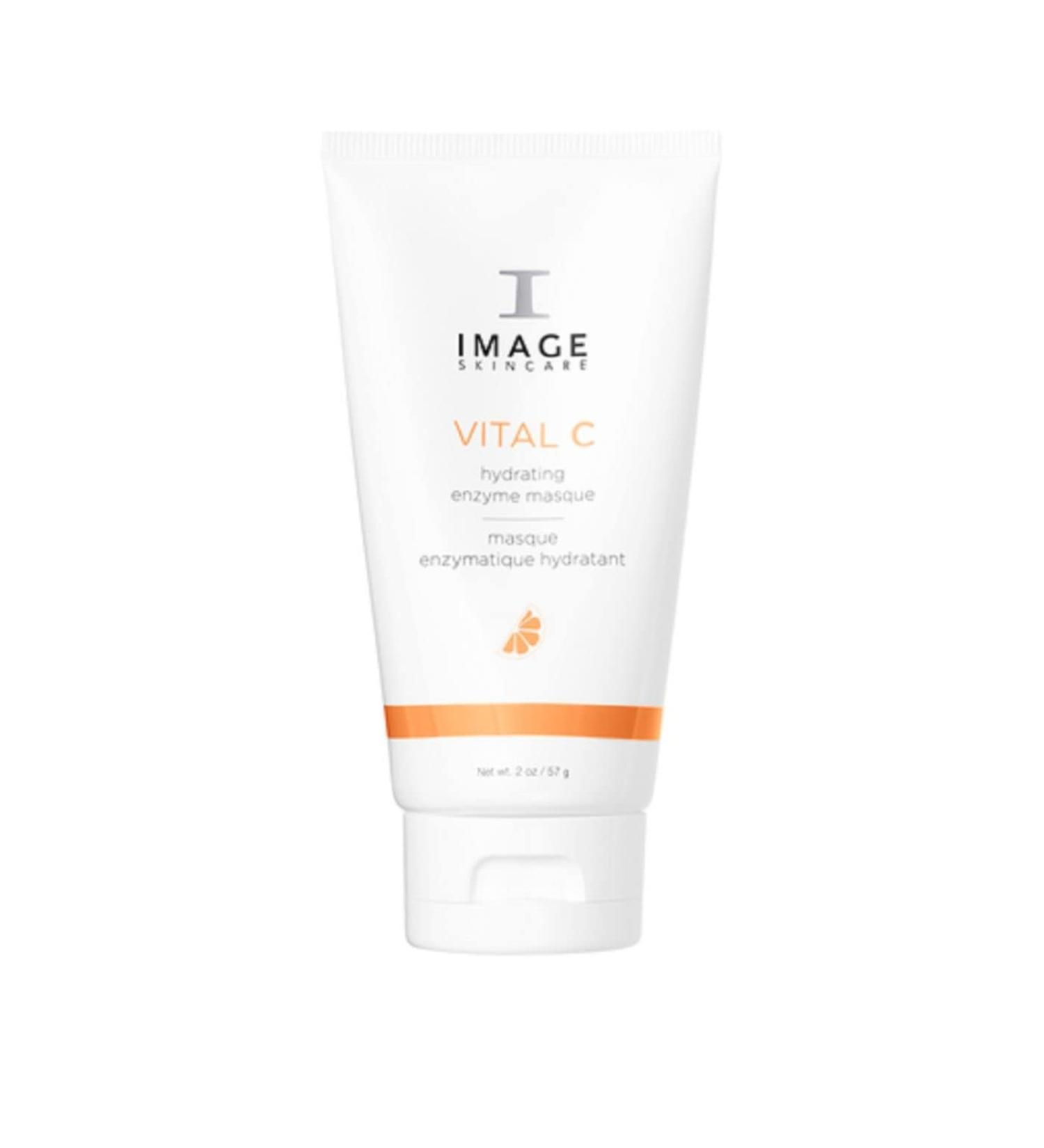 IMAGE Skincare VITAL C Hydrating Enzyme Masque - Brightening Facial Mask with Vitamin C & Hyaluronic Acid 2 oz - Buy Online on GoSupps.com