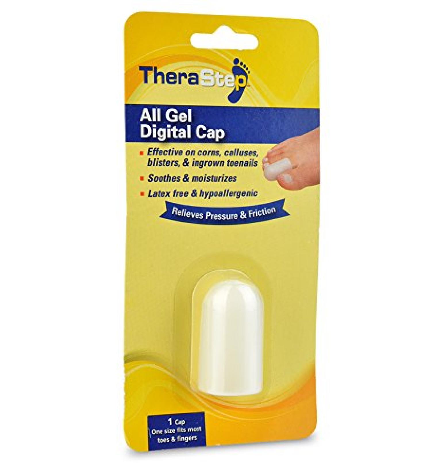 Silipos TheraStep 7005 All Gel Digital Cap - Pain Relief for Toes - Buy Online on GoSupps.com