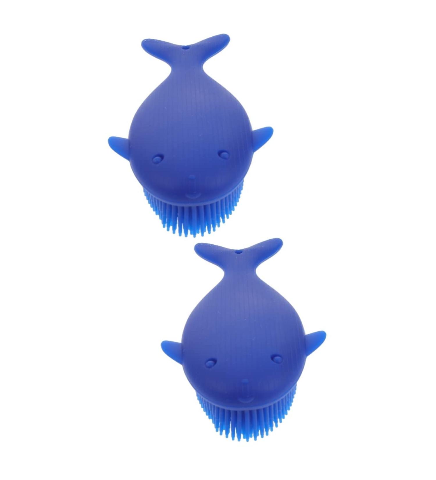 FRCOLOR 2pcs Silicone Body Scrubber Set for Men, Shower & Massage Brushes for Baby, Home Bathing Supplies - Buy Online on GoSupps.com