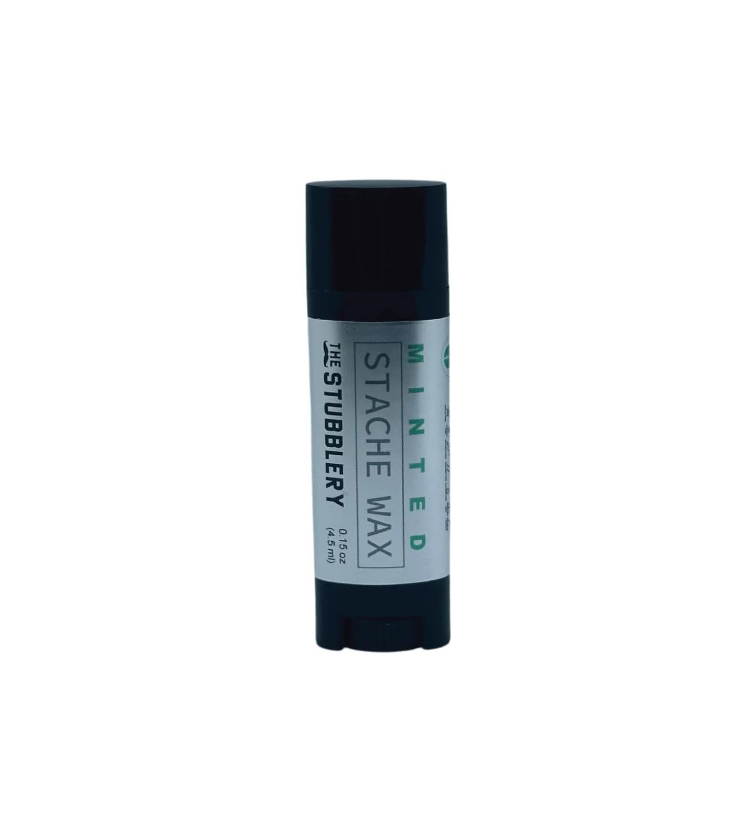 Stache Stick - Organic Peppermint & Tea Tree Mustache Wax (0.15 oz) - International Shipping Available - Buy Online on GoSupps.com