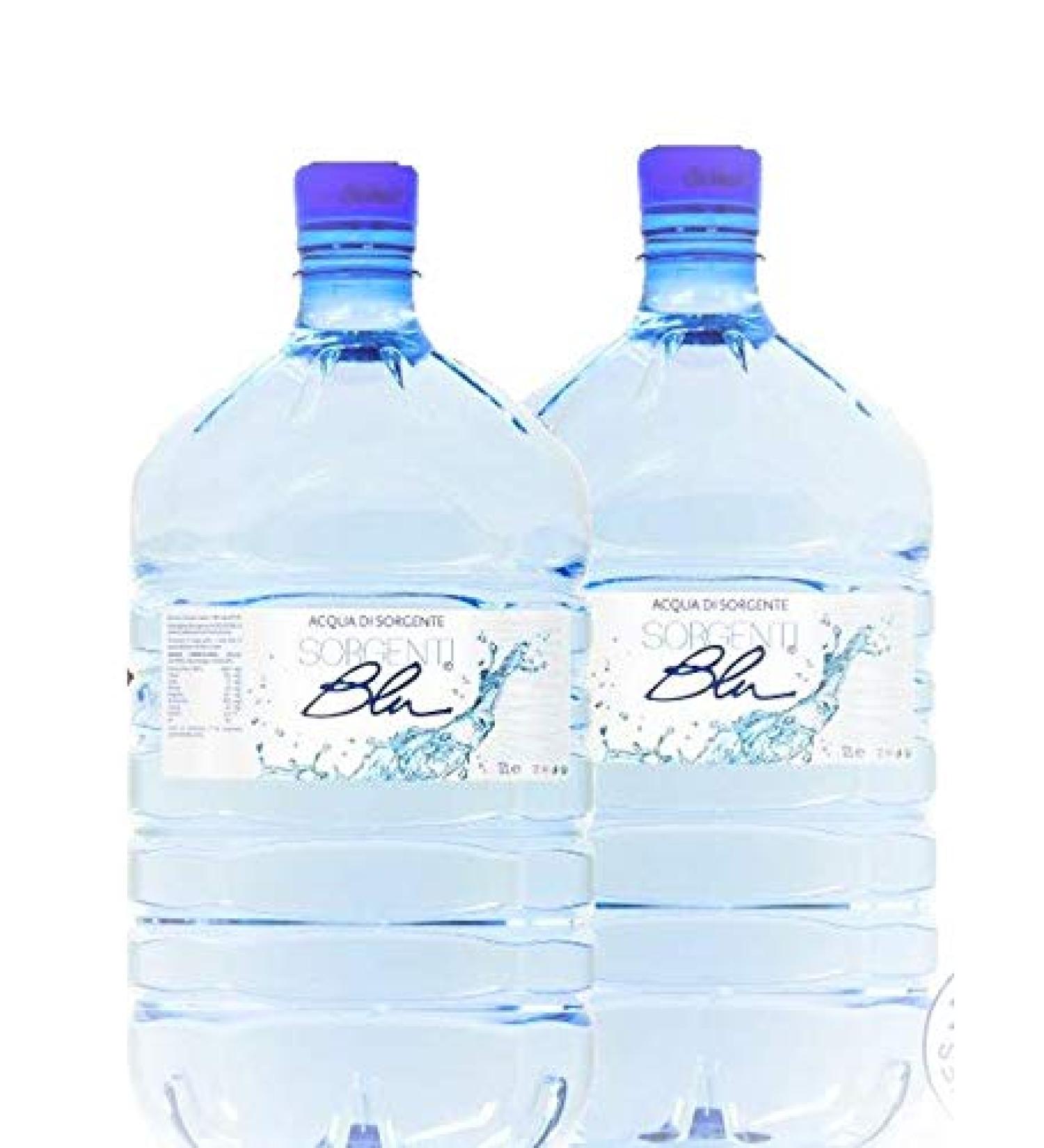 Sorgenti Blu Mountain Spring Water - 2 x 12L | Pure Natural Refreshment - Shop Internationally - Buy Online on GoSupps.com
