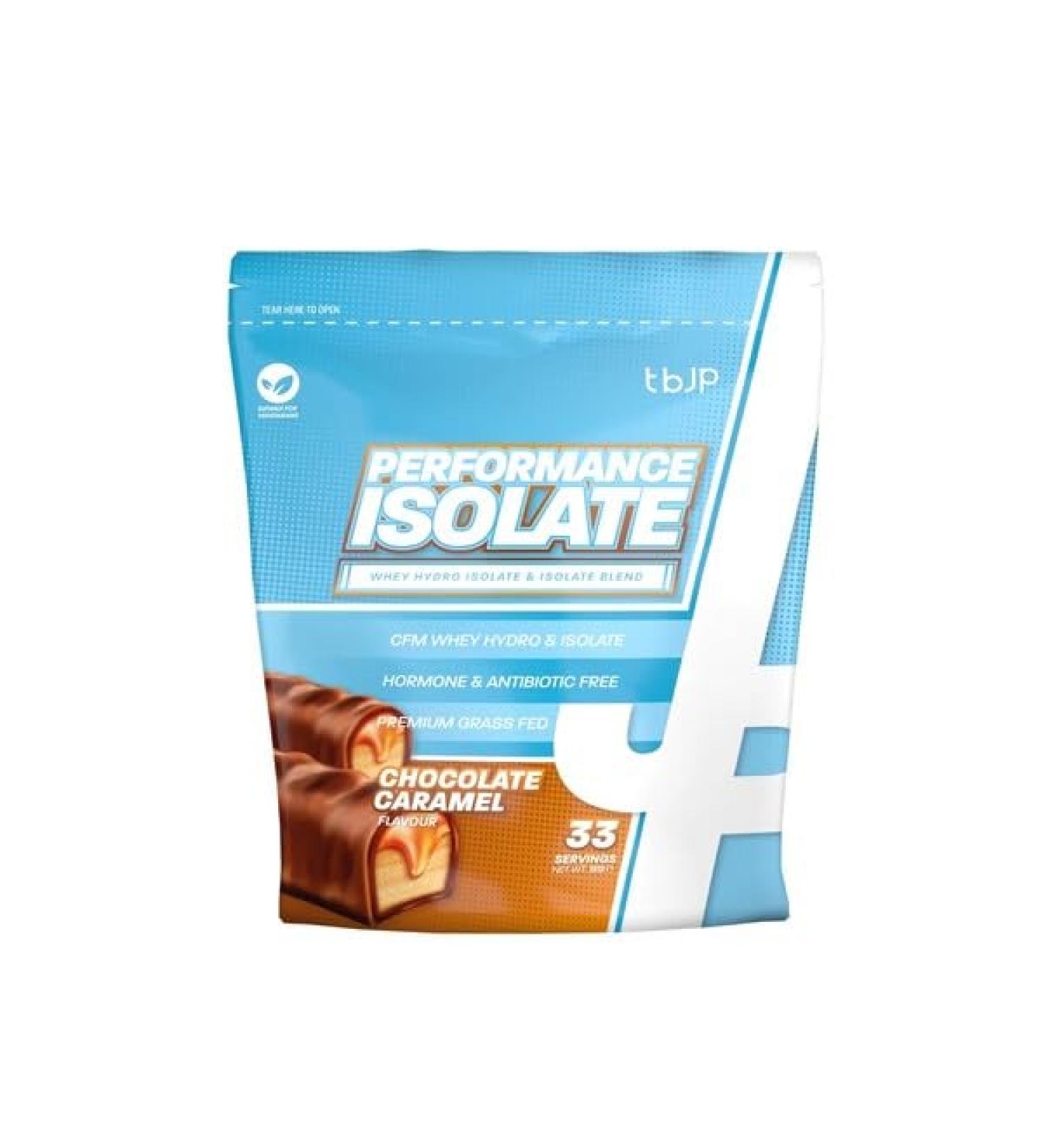 tbJP Trained by JP Performance Isolate Chocolate Caramel - 1000 g