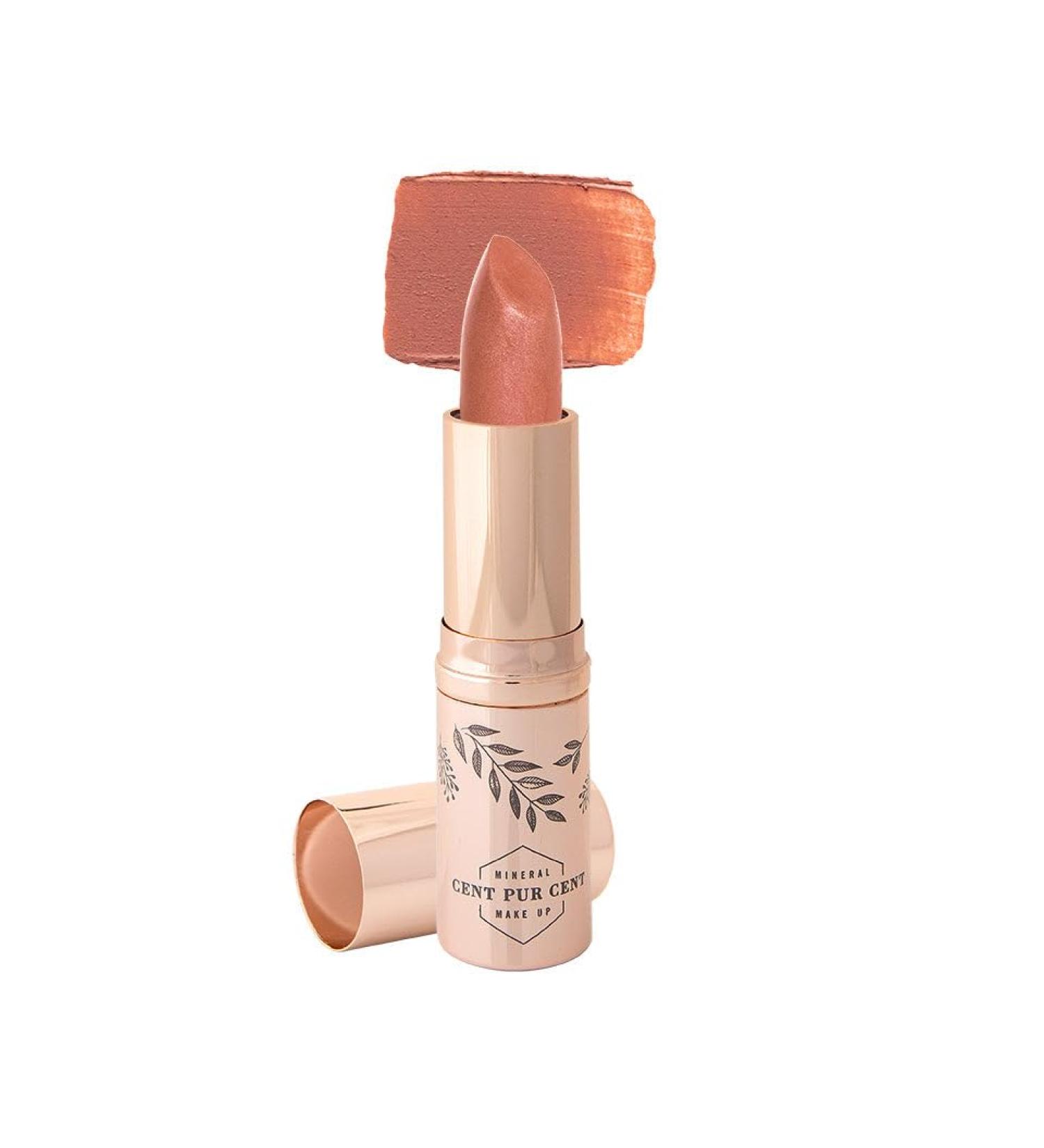  Cent Pur Cent Mocaccino Mineral Lipstick - Hypoallergenic - Intense Color - Luxurious Look - 2 ml - Buy Online on GoSupps.com
