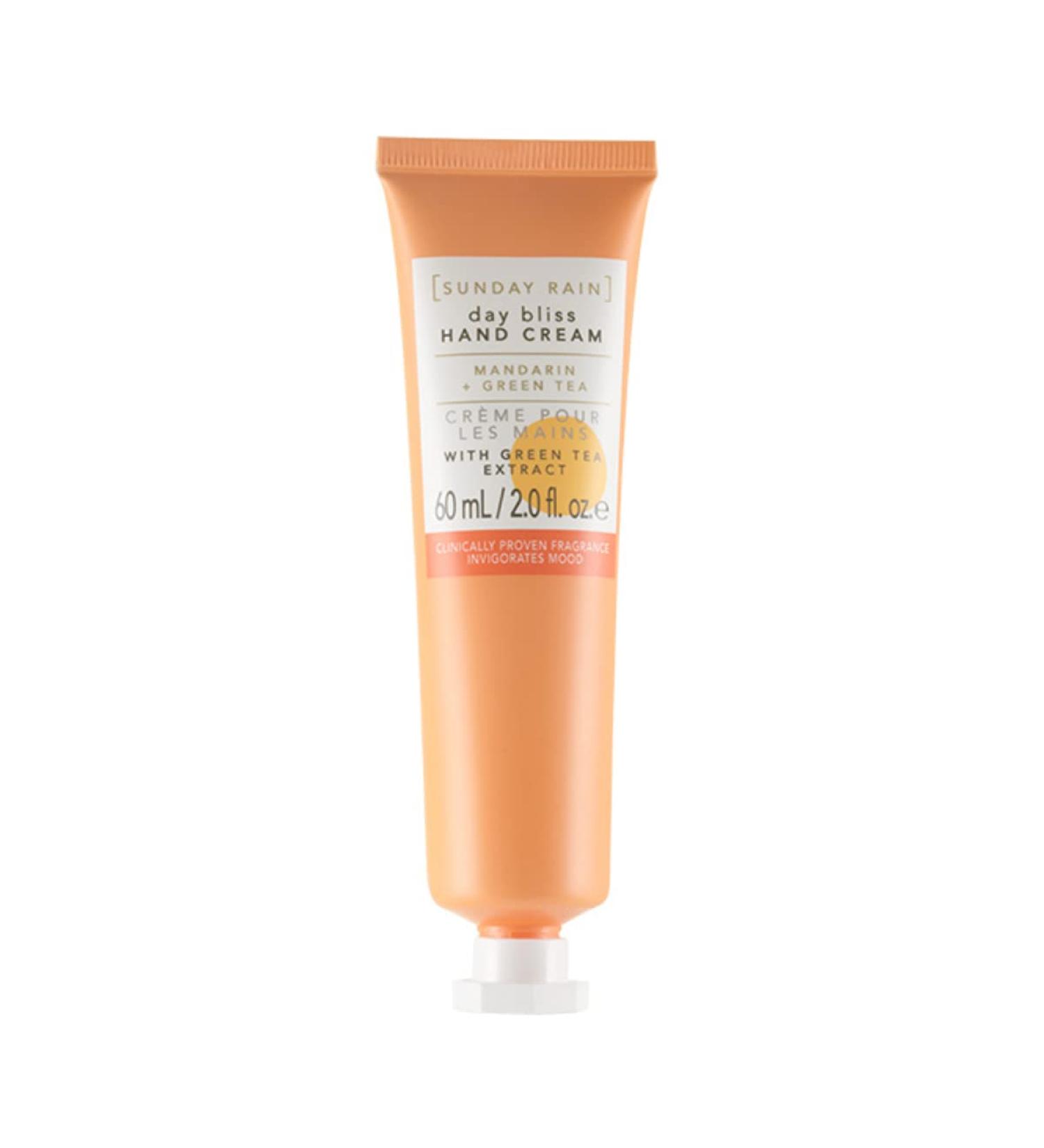 Sunday Rain Day Bliss Hand Cream - Moisturising & Hydrating | Mandarin & Green Tea Extract | 60 ml - International Shipping Available - Buy Online on GoSupps.com