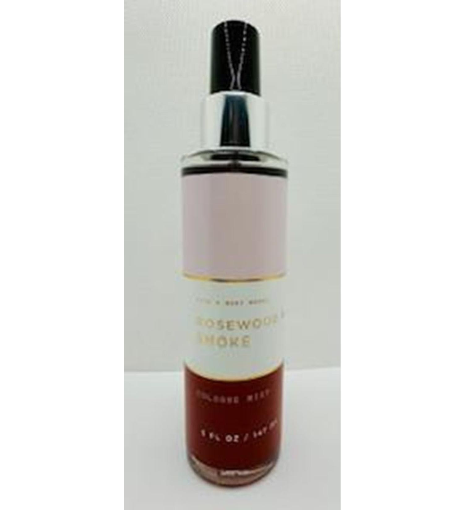 Rosewood & Smoke Cologne Mist Spray For Men 5 Ounce Maroon