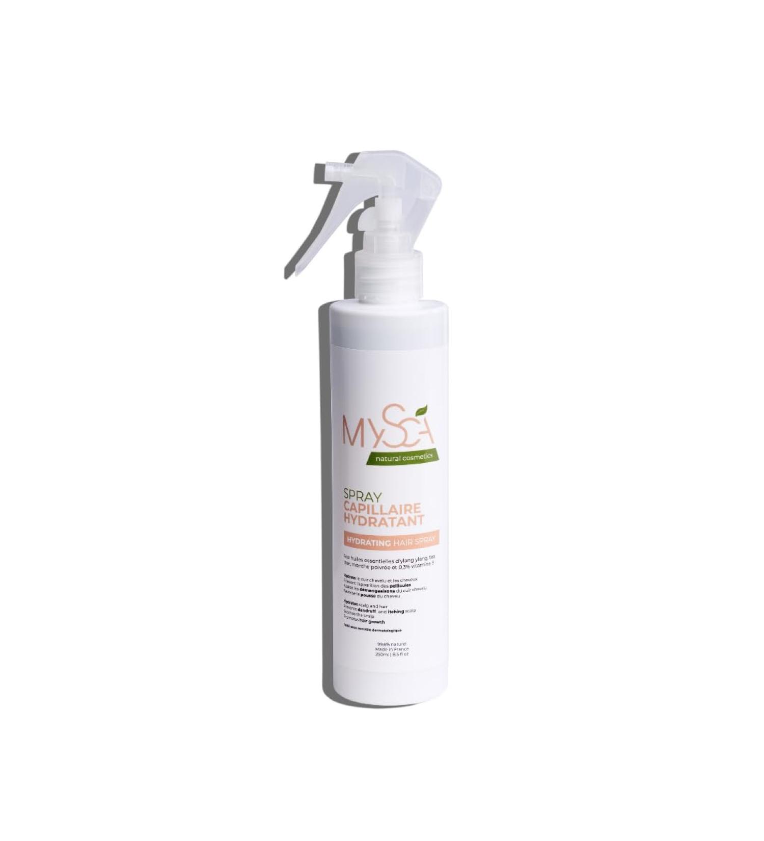 Spray capillaire hydratant naturel pour cuir chevelu sec et cheveux secs (250 ml) - anti-pelliculaire anti-d mangeaisons & pousse des cheveux - Buy Online on GoSupps.com