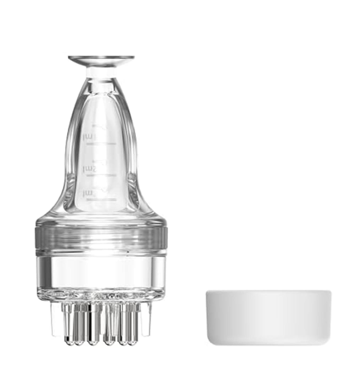 Scalp Hair Comb Applicator Massager for Essential Oil Growth | Easy to Use & Install - Crystal Clear - Buy Online on GoSupps.com