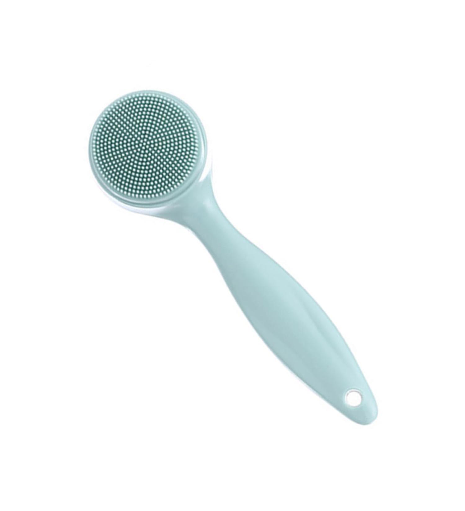 1 Set Cleansing Brush Face Scrubber Silicone Brush Facial Exfoliator Brush Facial Cleansing Exfoliator Deep Clean Face Wash Facial Scrubber Silicone Face Cleasing Milk Hand Wash Pp - Buy Online on GoSupps.com