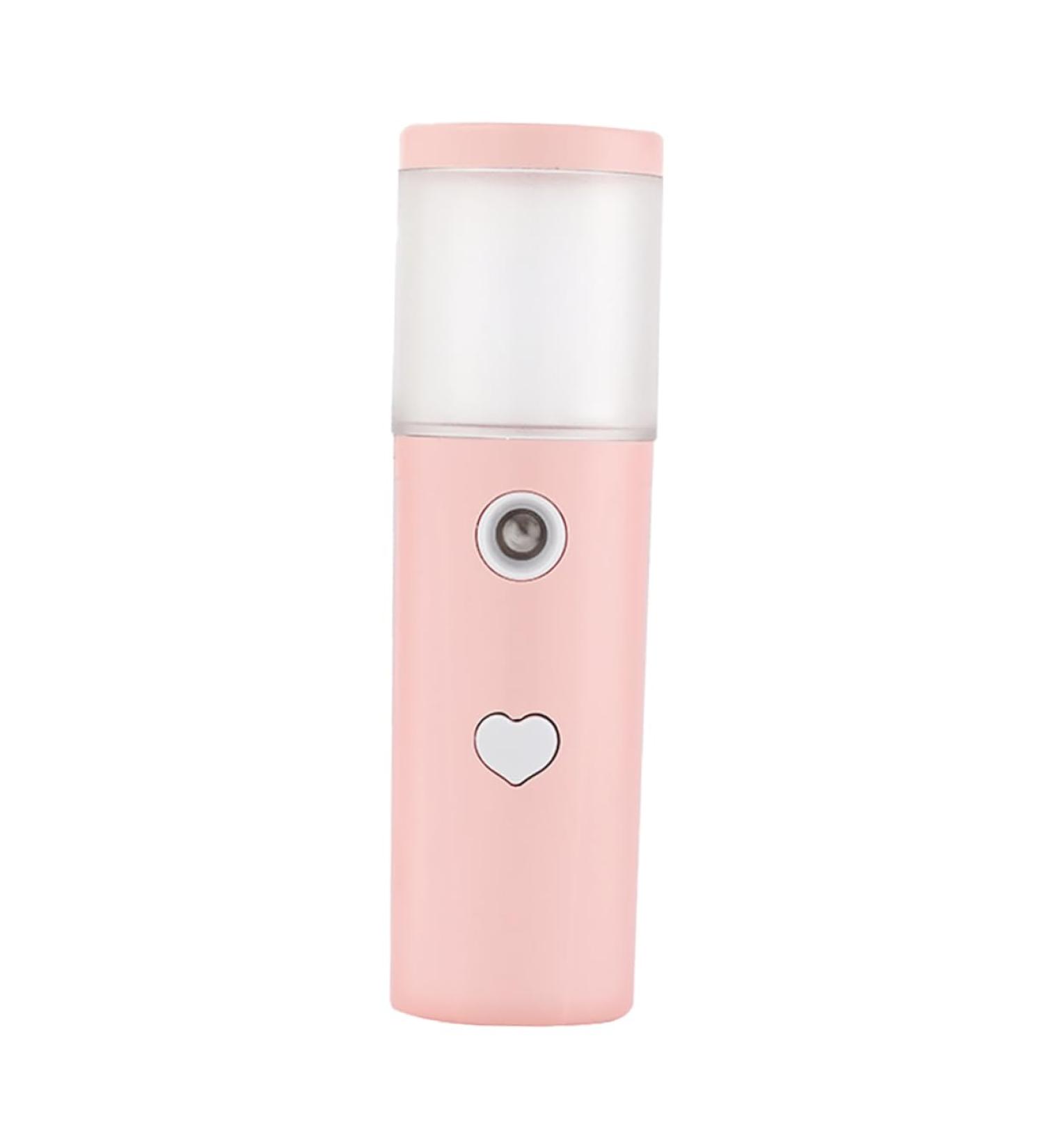 Baluue Facial Humidifier Mini Humidifier Facial Mist Sprayer Skin Moistener Nano Misting Sprayer Abs Pink - Buy Online on GoSupps.com