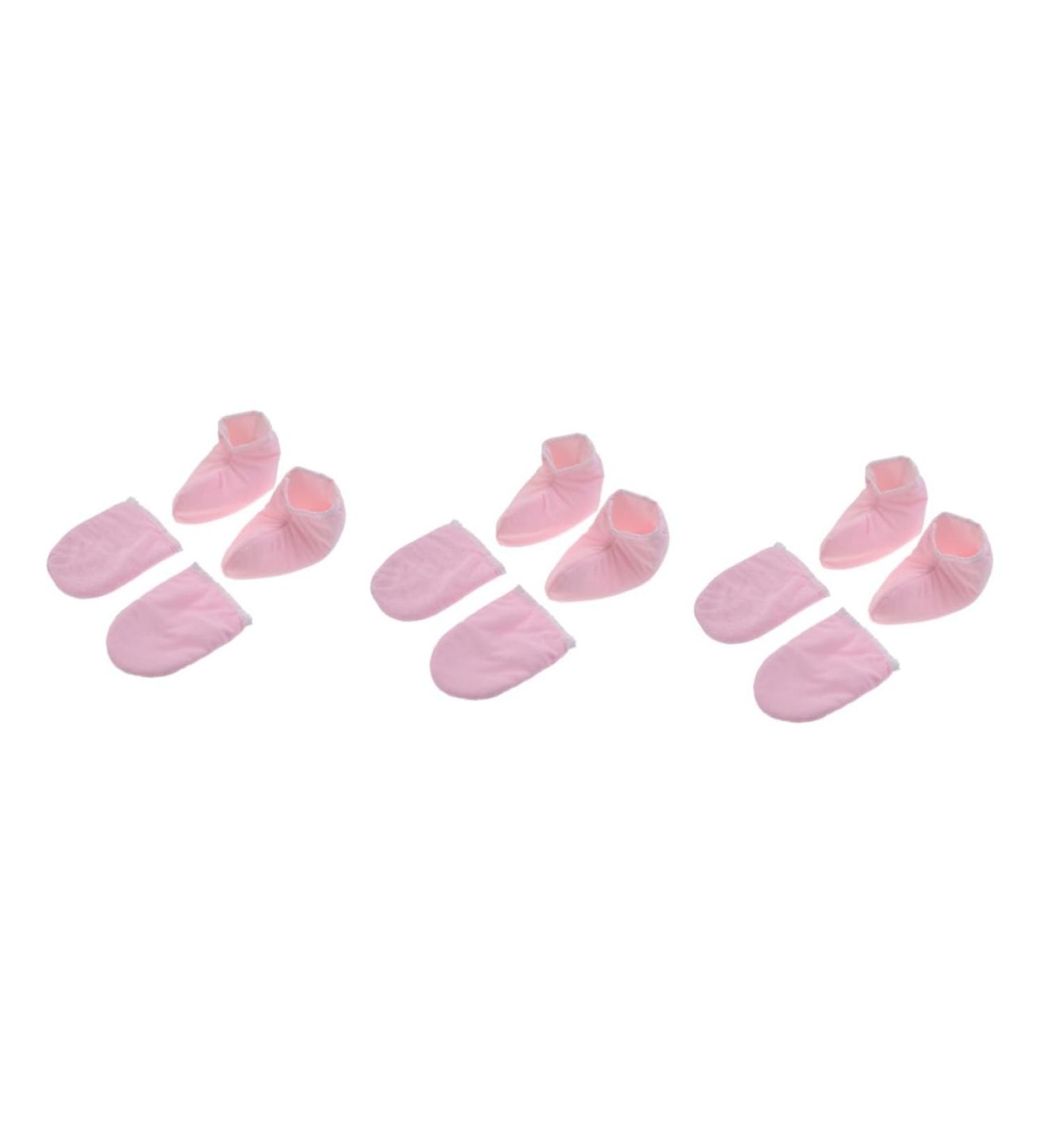 FRCOLOR 6 Pairs Paraffin Wax for Hands Warm Gloves Bath Glove Mittens Kids Insulated Gloves Hand Treatment Gloves Paraffin Wax Foot Bath Cover Spa - Buy Online on GoSupps.com