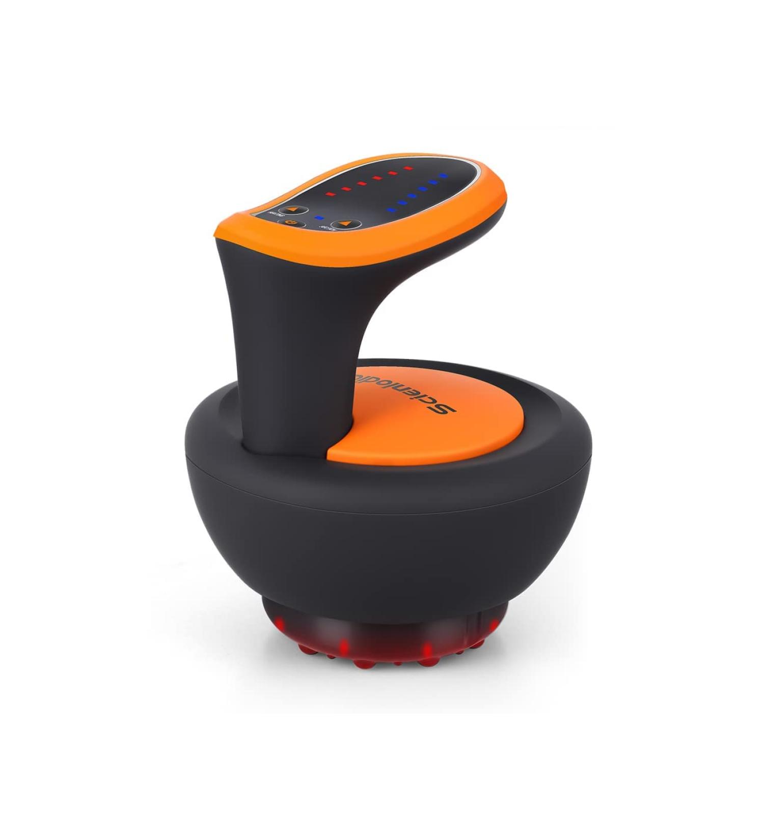 Scienlodic 3 in 1 Electric Cupping Therapy Machine with Heating - Handheld Cupping Massager for Body - Black - Buy Online on GoSupps.com