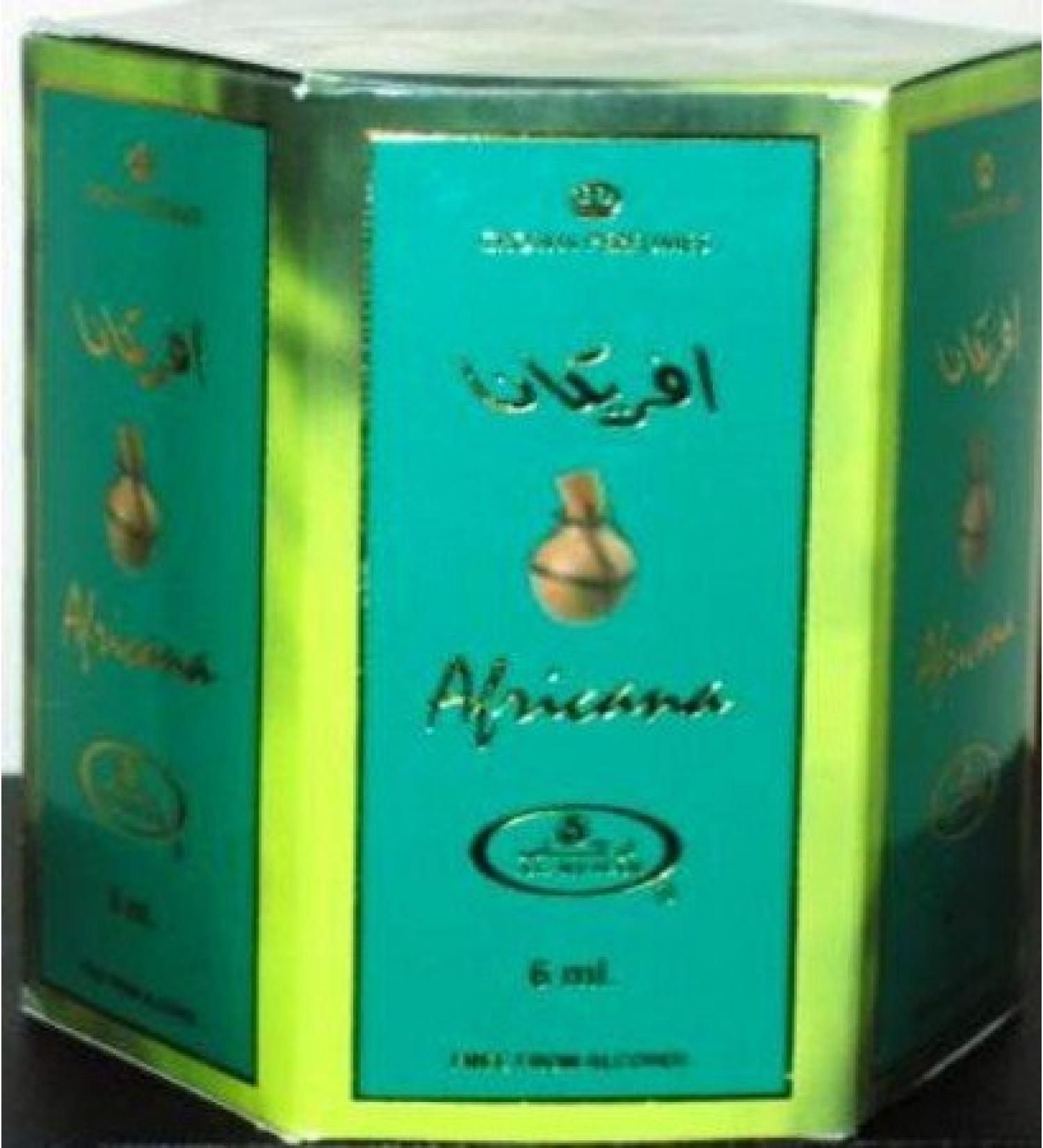 Africana - 6ml (.2oz) Roll-on Perfume Oil by Al-Rehab (Crown Perfumes) (Box of 6)