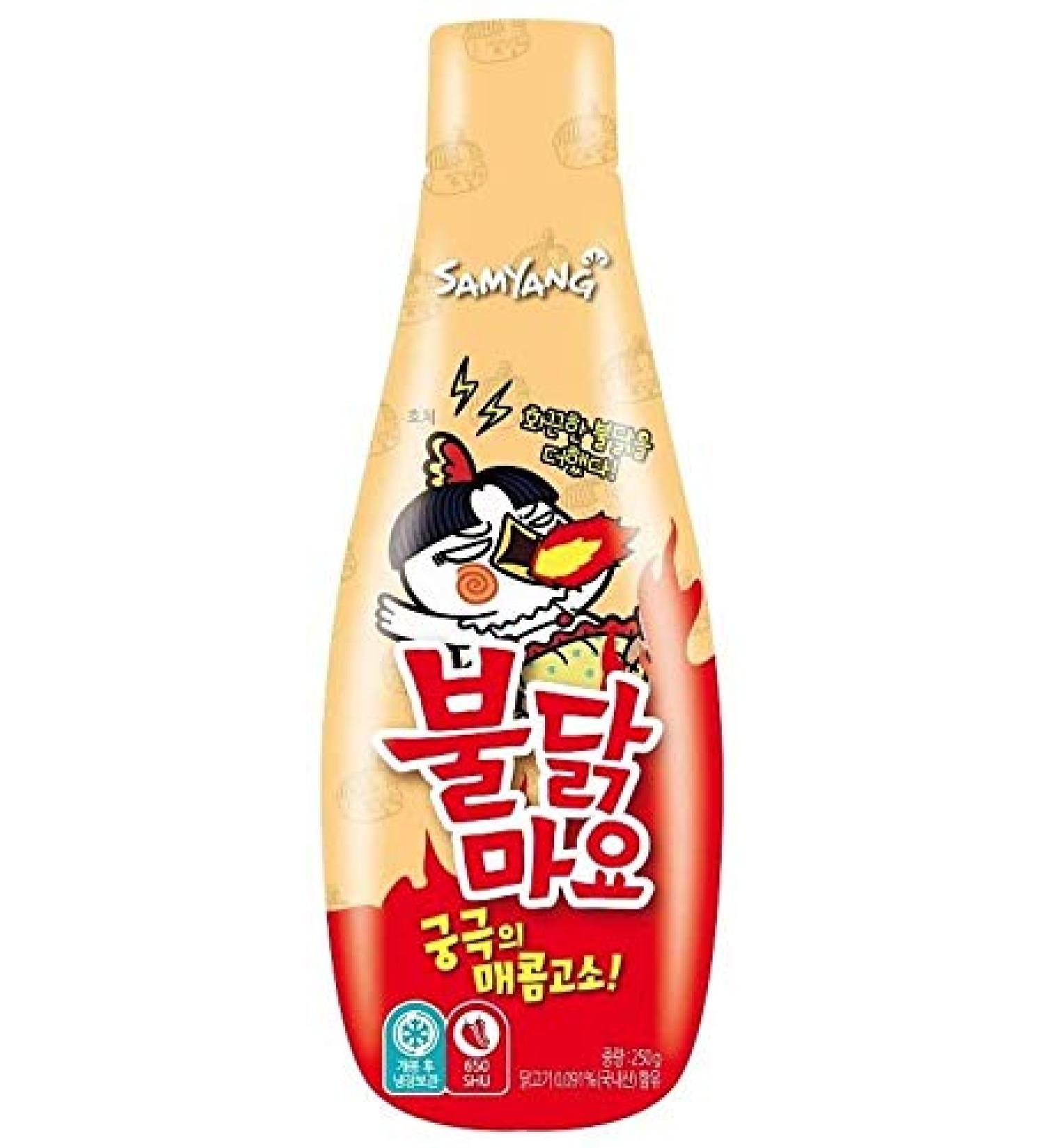Samyang Bulldark Spicy Chicken Roasted Mayonnaise Spicy 8.8 oz - Authentic Korean Flavor - Buy Online on GoSupps.com