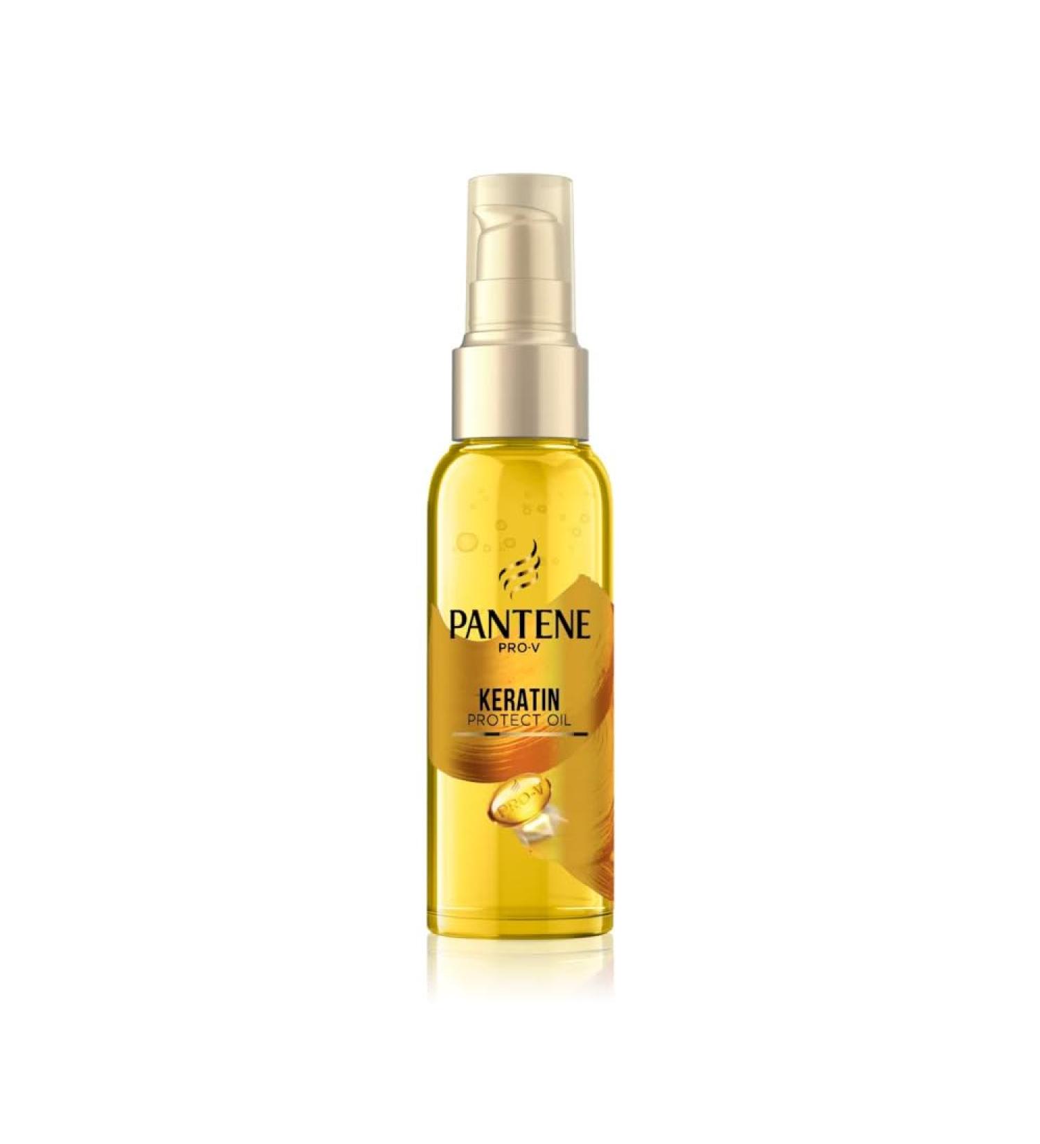 Buy Pantene Pro-V Hair Oil 100ml - Keratin Protection & Vitamin E for Damage Repair - International Shipping Available - Buy Online on GoSupps.com