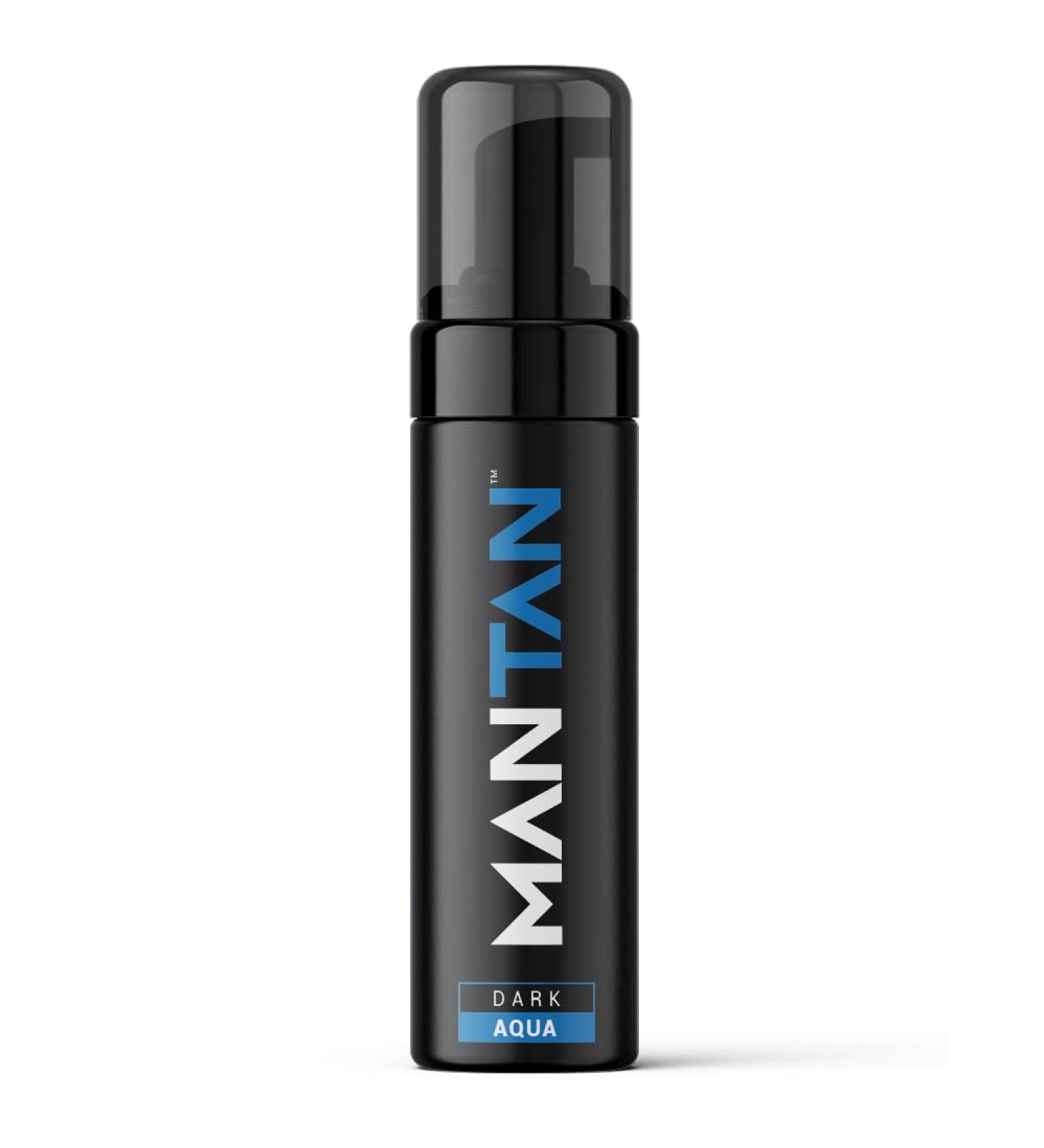 MANTAN - Dark Self Tan for Men | Male Instant Fake Self Tanner Bronzing Mousse For Body Face - Buy Online on GoSupps.com