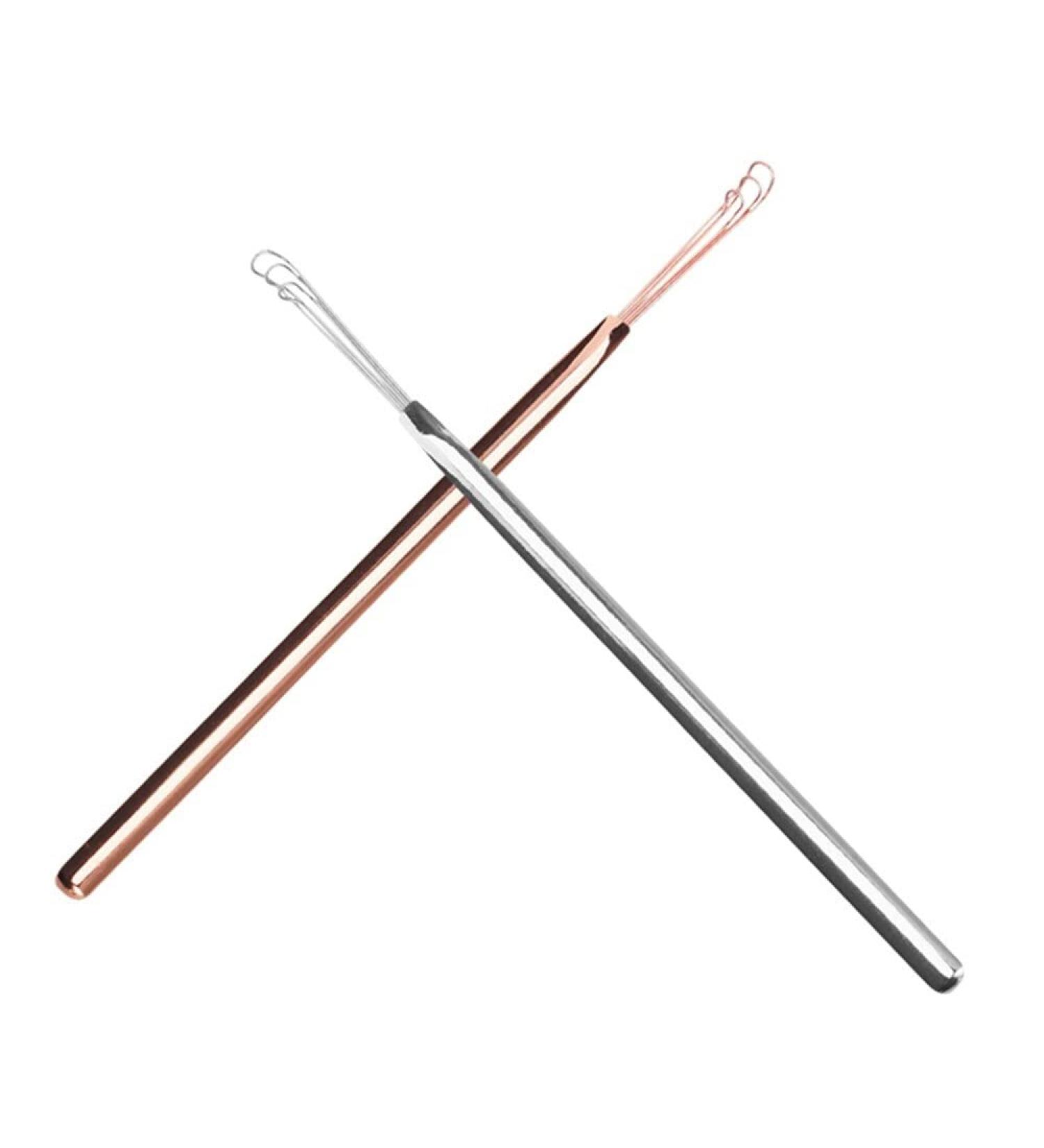 Stainless Steel Ear Pick Cleaner - Portable Ear Curette Tool for Easy Ear Cleaning - Buy Online on GoSupps.com