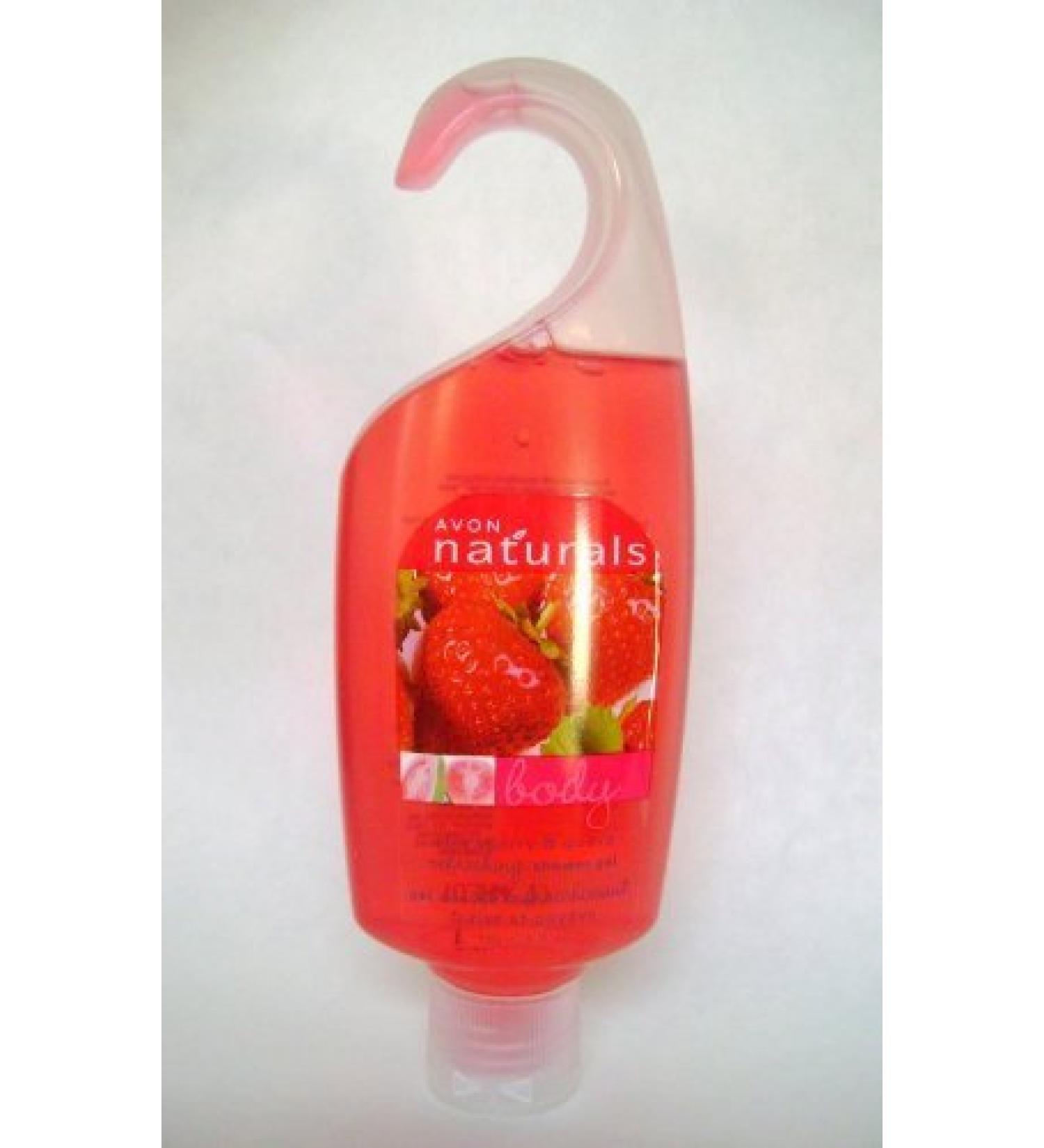 Avon Naturals Shower Gel Strawberry & Guava