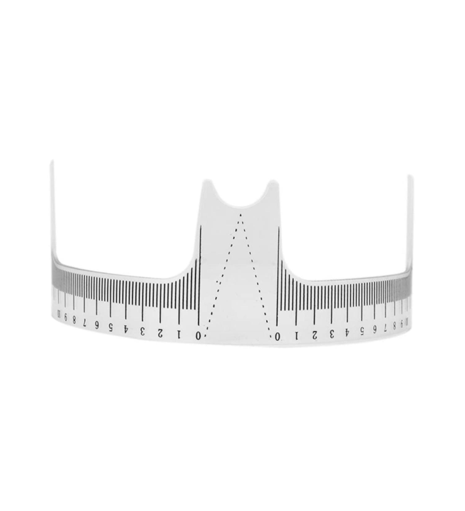 Beavorty 1pc Eyebrow Shaper Ruler Eyebrow Ruler Portable Eyebrow Ruler Major Positioning Ruler Standard Size Professional Eyebrow Ruler Flexible Eyebrow Measure - Buy Online on GoSupps.com