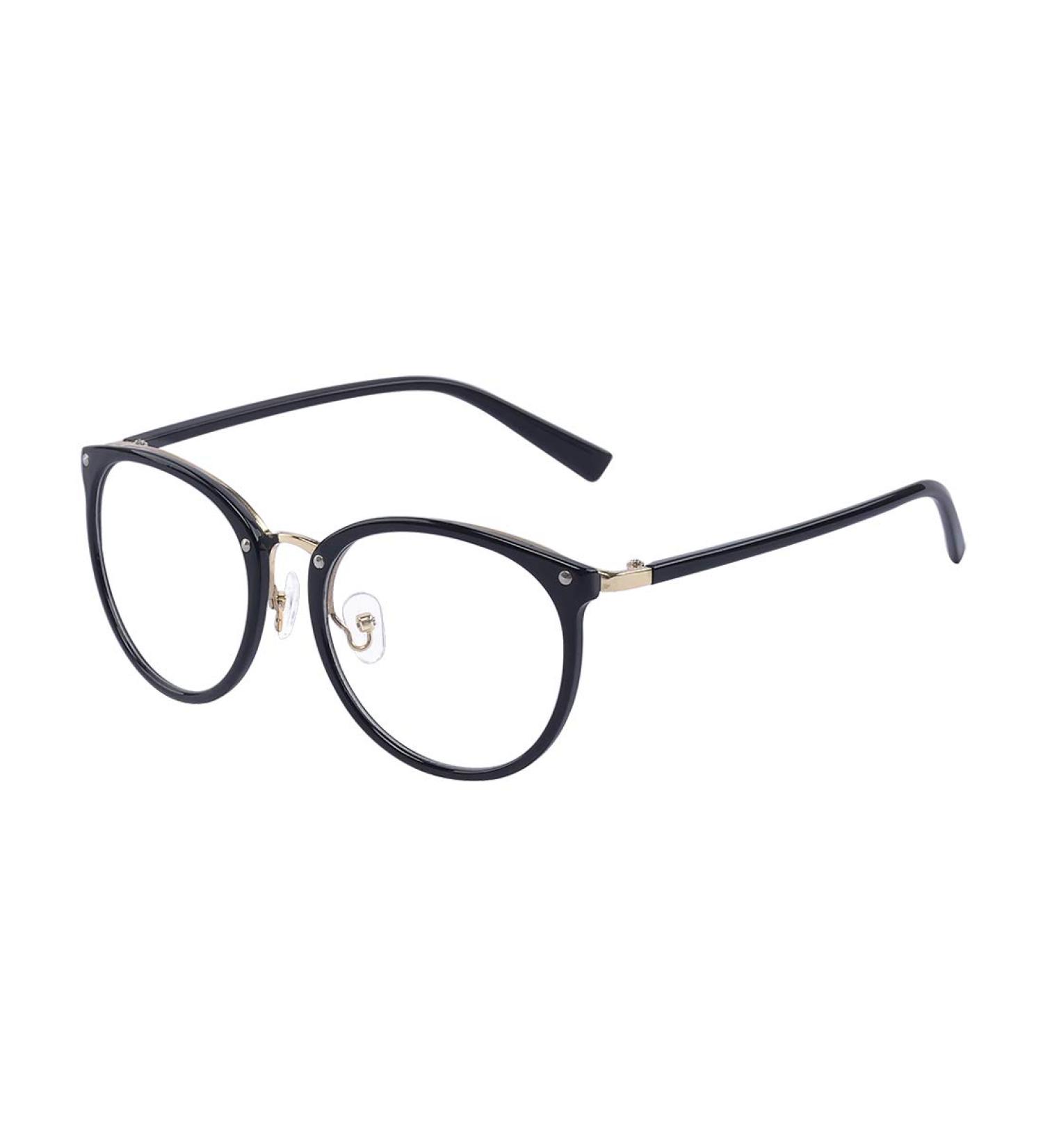 ALWAYSUV Retro Vintage Round Metal Glasses for Women & Men - Clear Lens Fashion Eyewear - Buy Online on GoSupps.com