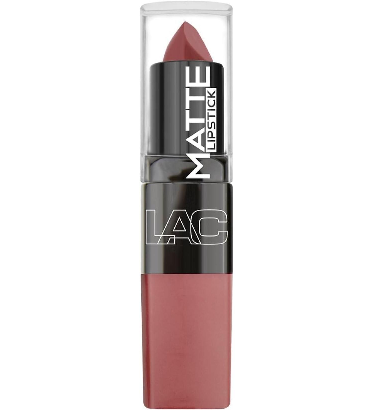 L.A. Colors Matte Lipstick In Love 1 Ounce - Long-Lasting Matte Finish - Buy Online on GoSupps.com