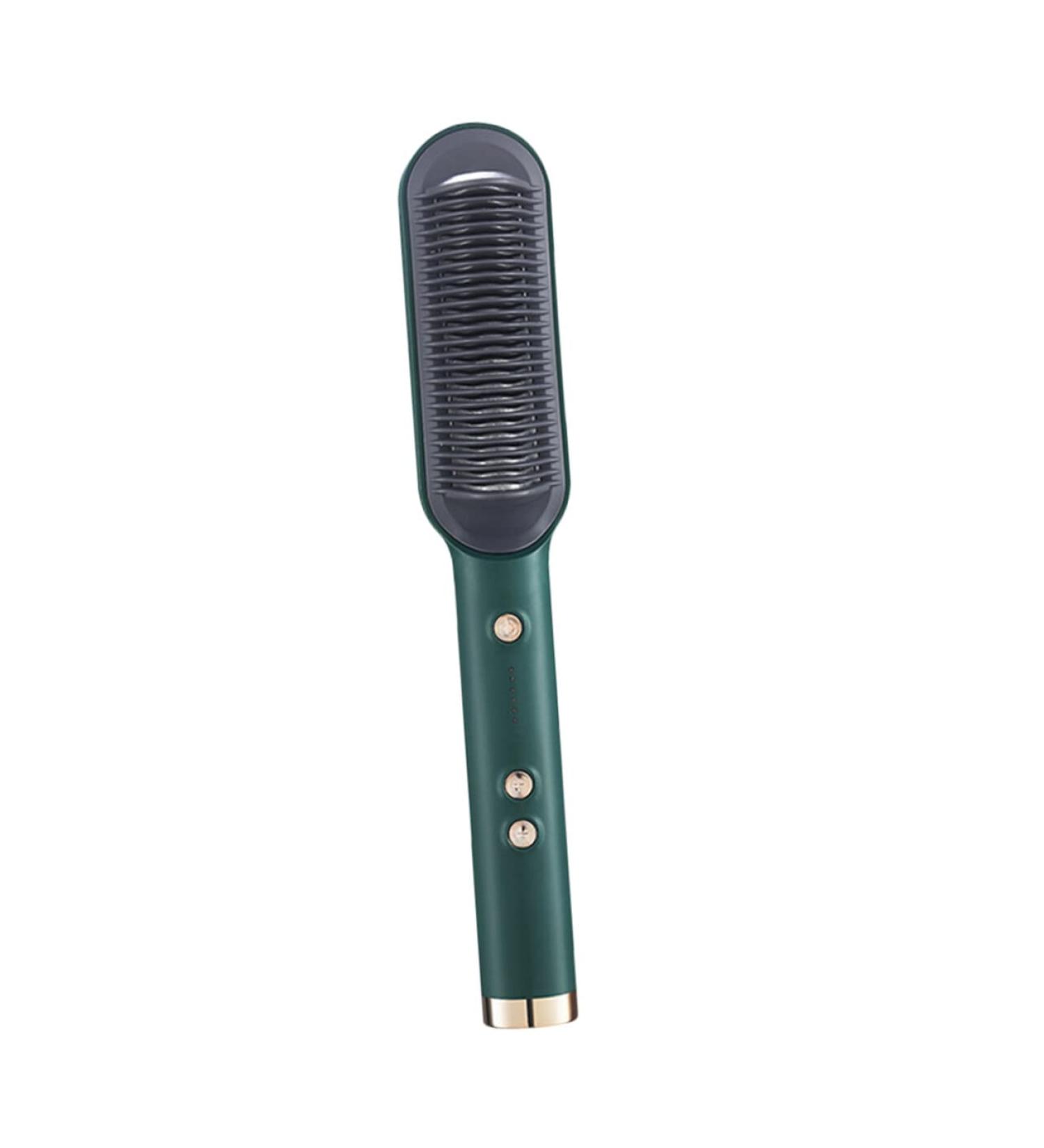 Buy Electric Hair Straightening Comb & Self-Curling Tools - Heated Hair Straightener Brush & Hot Comb for Effortless Styling - Buy Online on GoSupps.com