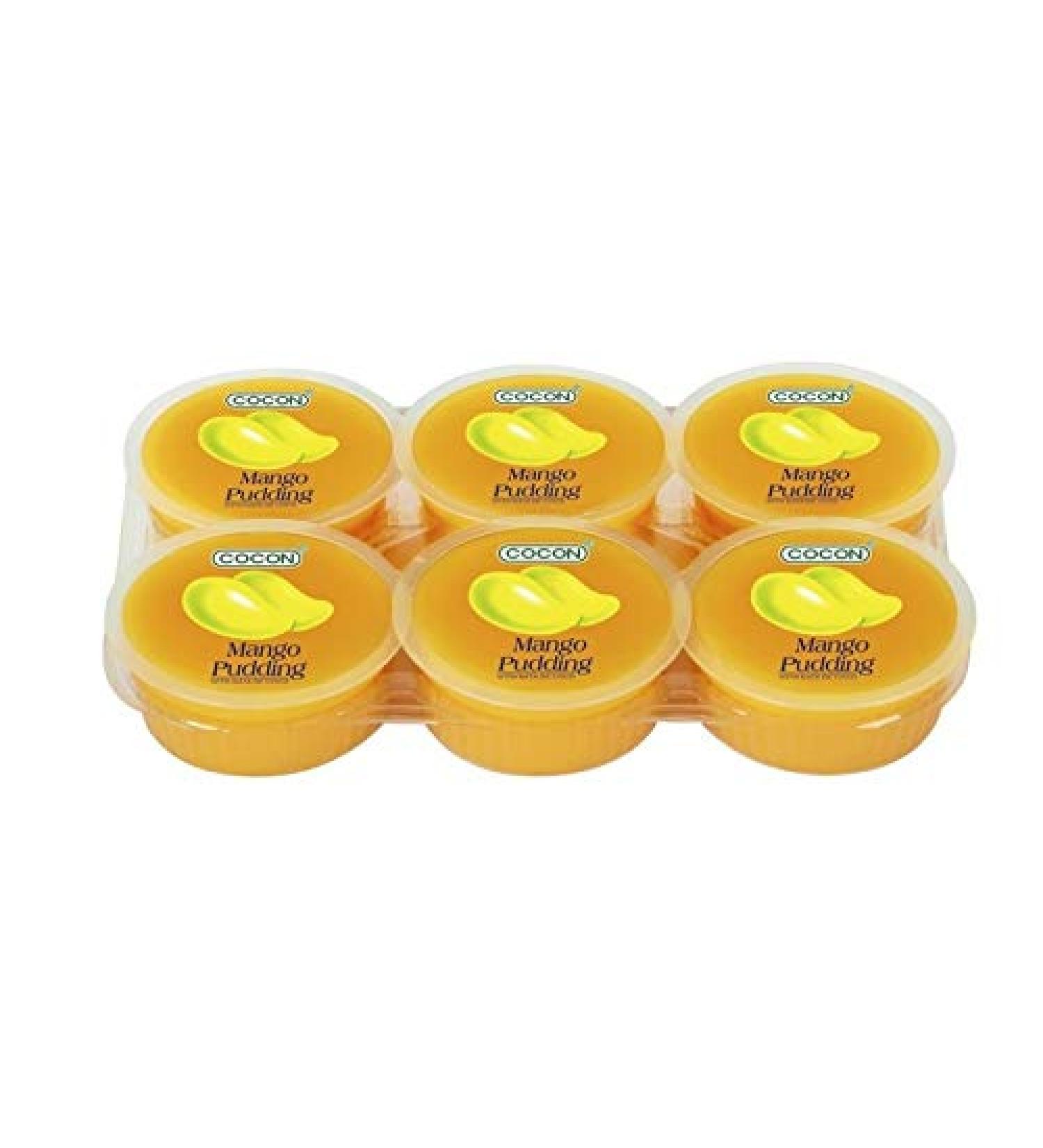 Coconut Mango Pudding 6-Pieces 80g