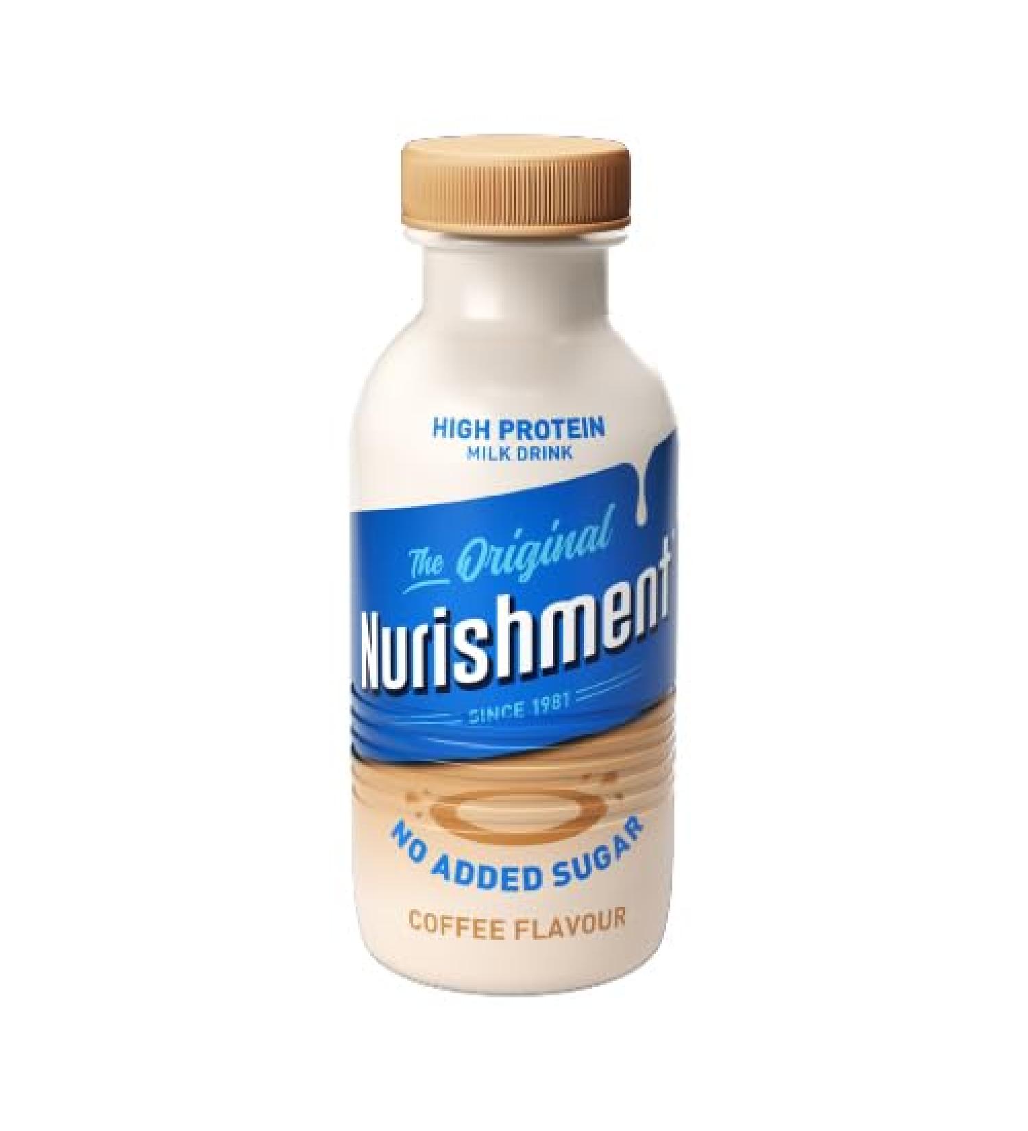 Nurishment No Added Sugar Milk Drink 6x330ml (Coffee)