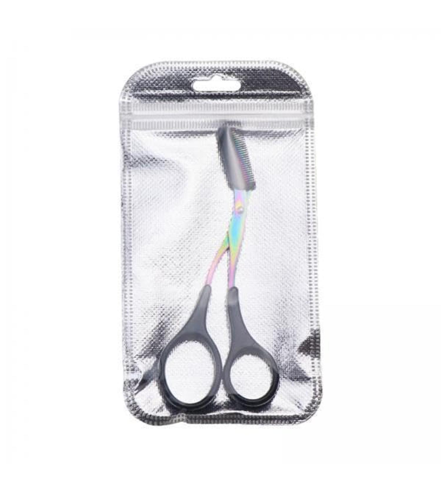 Amagogo 4x Stainless Steel Eyebrow Scissors & Trimmers | Professional Hair Removal Tool for Men & Women | Perfect Beauty Makeup Accessory - Buy Online on GoSupps.com