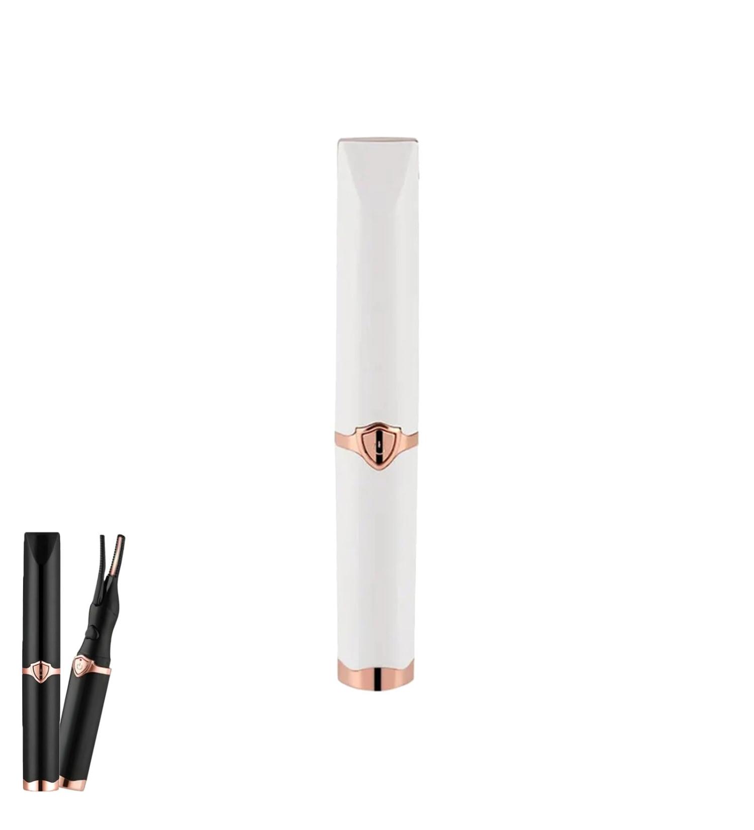 fencyatt Nuvaia Lash Curler Rechargeable Heated Eyelash Curler Electric Heated Eyelash Curler Lash Lift Pro + Magic Mascara Lash Curler Heat Heated Spoolies Eyelash (White L) - Buy Online on GoSupps.com
