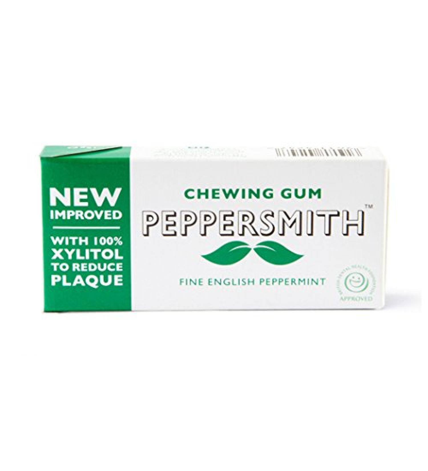 Peppersmith | Peppermint Chewing Gum | 3 x 15g