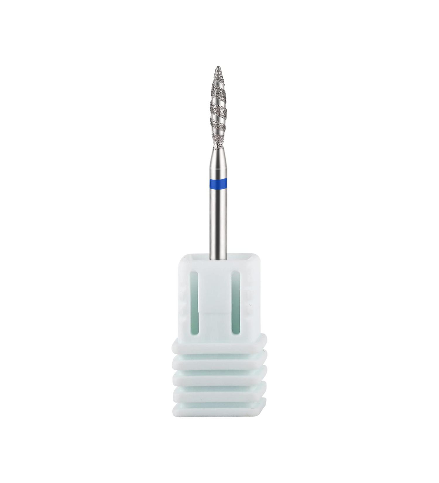 Professional Flame Diamond Carbide Cuticle Cleaning Drill Bit for Nails - 3/32 Efile Nail Art Tool 1PCS - Buy Online on GoSupps.com