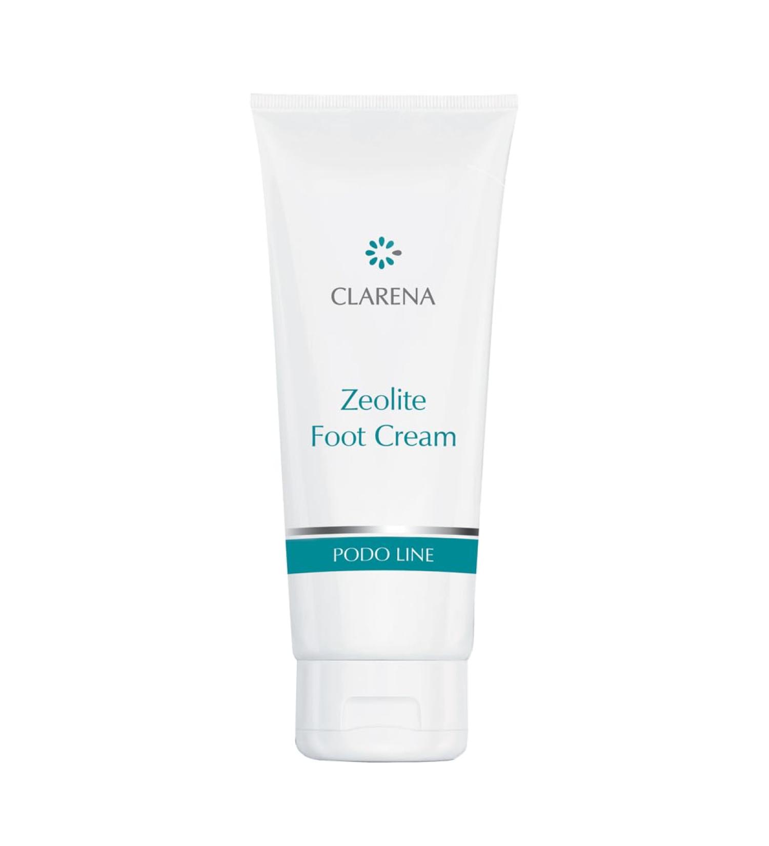 Clarena Zeolite Foot Cream - Repair Cracked Skin & Nourish Feet - Diabetic-Friendly Balsam - 100ml Tube - Buy Online on GoSupps.com