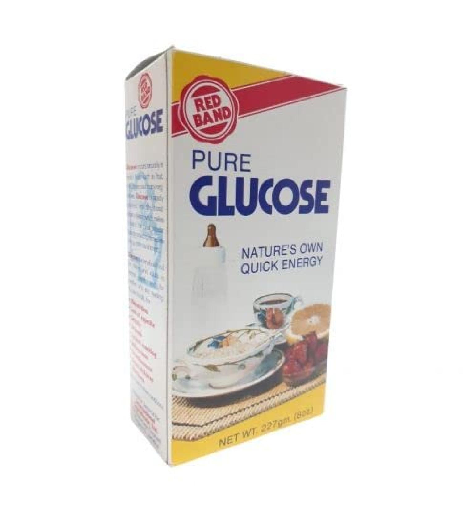 Red Band Pure Glucose Powder - Natural Energy Boost and Sports Performance Enhancer - Buy Online on GoSupps.com