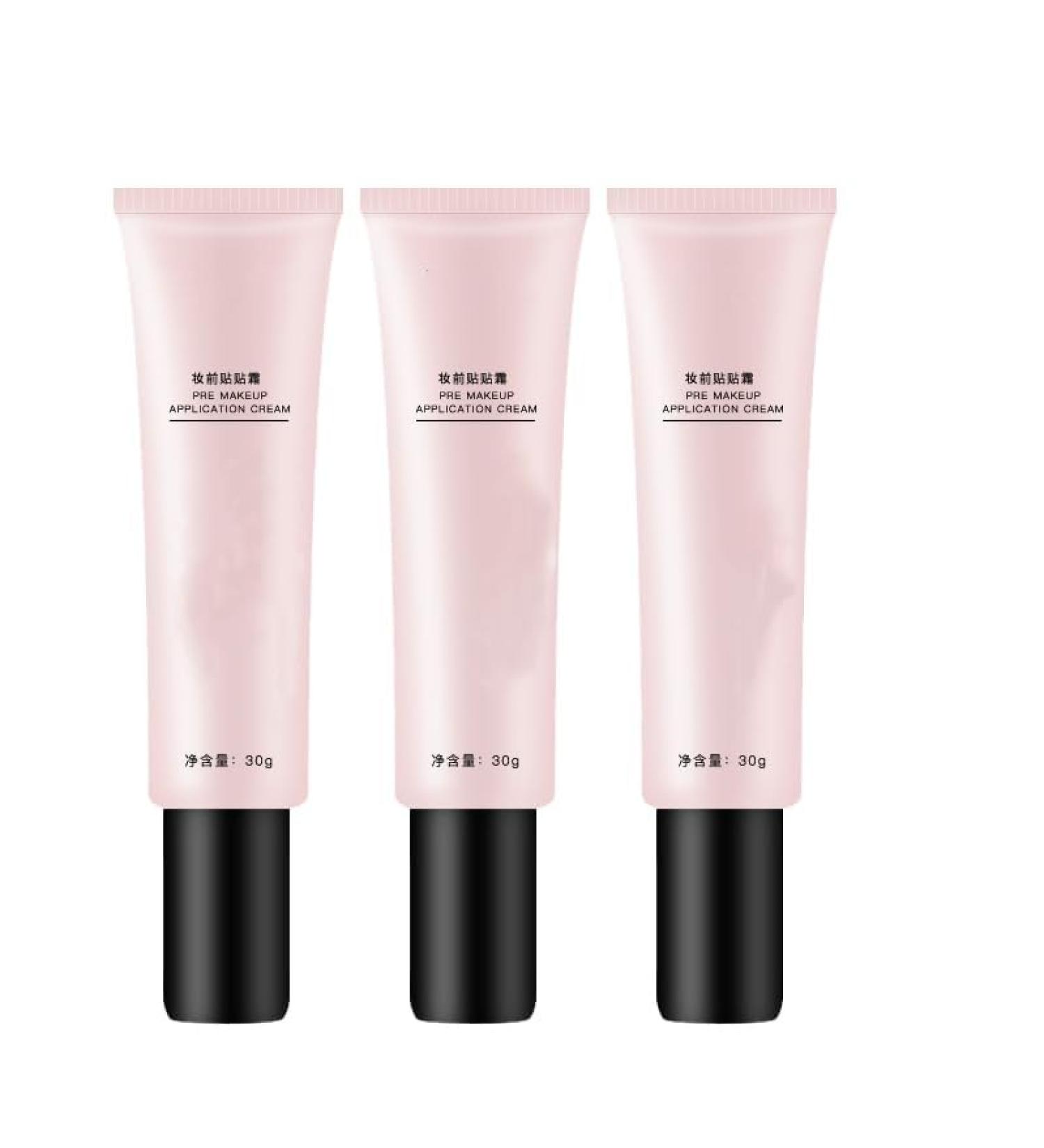 Makeup primer makeup primer invisible pore concealer long-lasting moisturizing makeup primer brightening makeup primer concealer lotion suitable for all skin types 3pcs - Buy Online on GoSupps.com