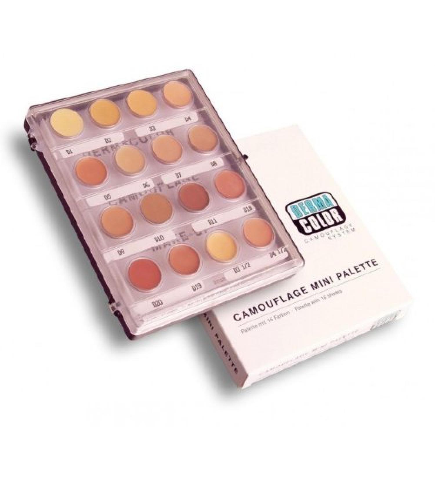 Dermacolor Camouflage Mini Palette No. 4 - Perfect Concealer for Flawless Skin | International Shipping Available - Buy Online on GoSupps.com