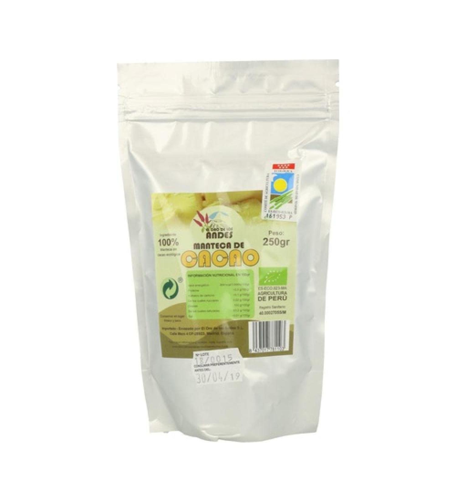 Criollo Raw Cocoa Butter 250g (Cacao)