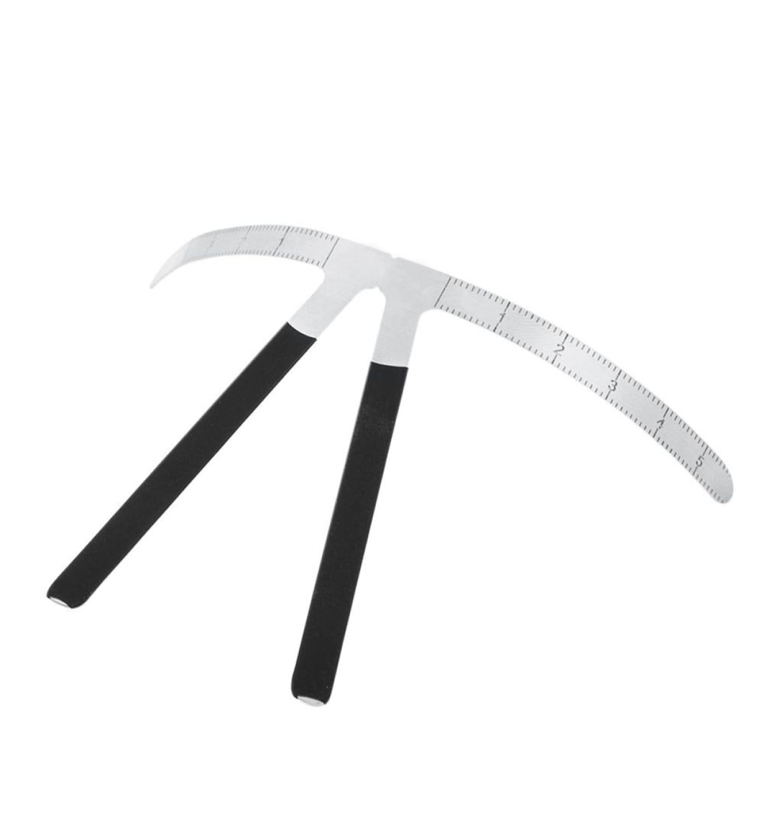 Angoily 1pc Eyebrow Ruler Eyebrow Drawing Tool Brow Stencils Template Balance Ruler Eyebrow Shape - Buy Online on GoSupps.com