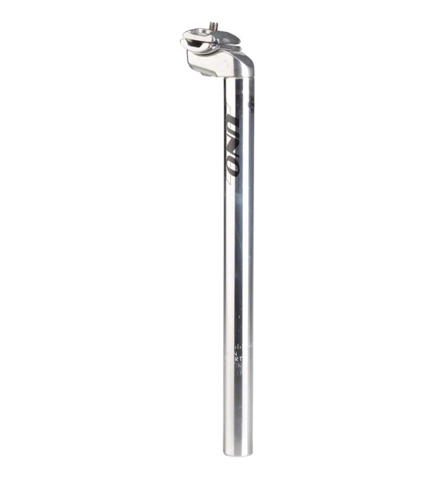 Kalloy Uno 602 350mm Alloy Seatpost Silver 27.2mm