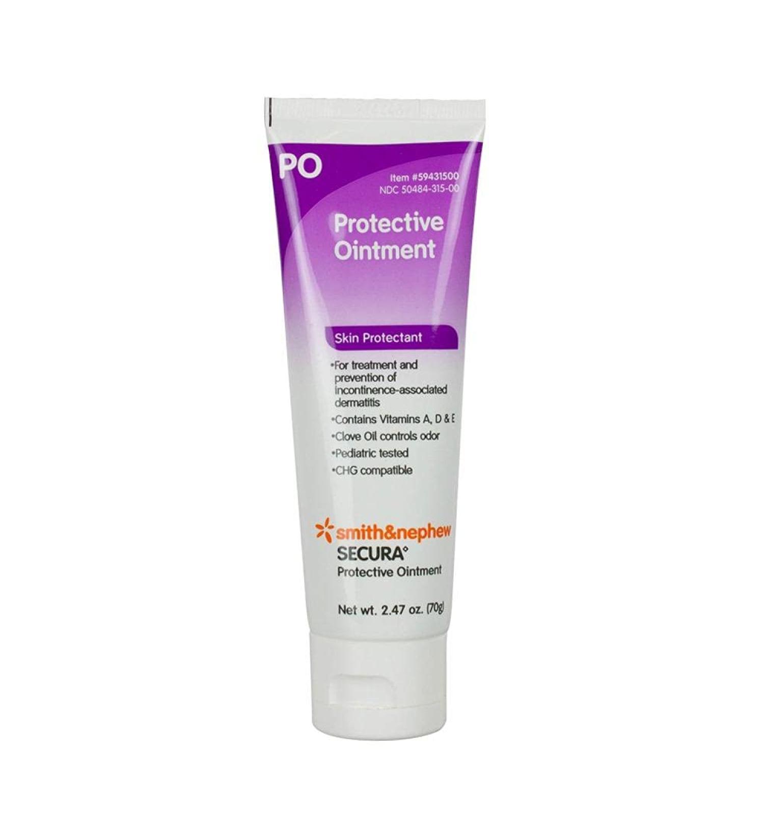 Smith & Nephew Secura Protective Ointment 2.47oz Tube 59431500 1/EA by SMITH & NEPHEW INC.