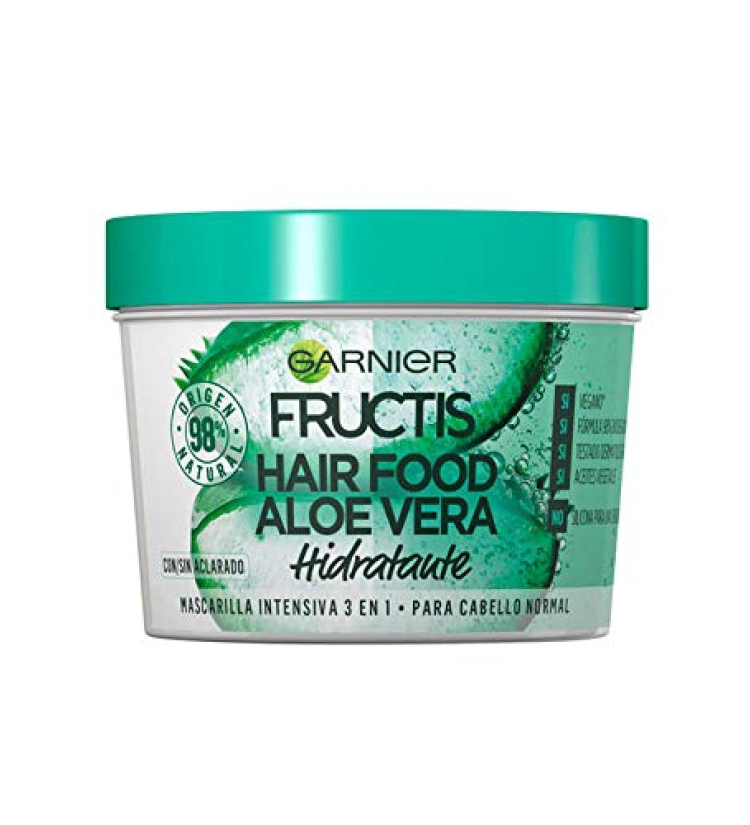 Garnier Fructis Aloe Vera Hair Food 3 in 1 hydrating Mask for normal to dry hair 390ml