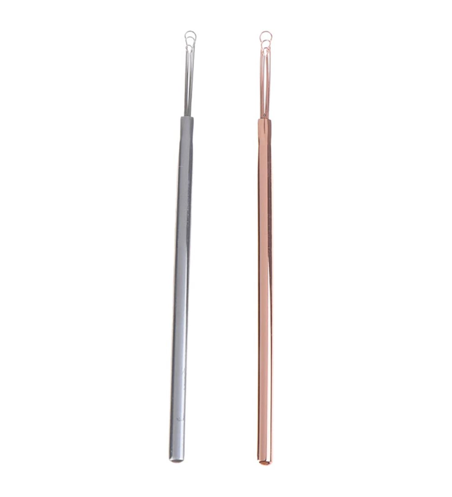 Meokro Stainless Steel Ear Scoop - Personal Ear Cleaning Tool for Wax Removal and Health Care - Buy Online on GoSupps.com