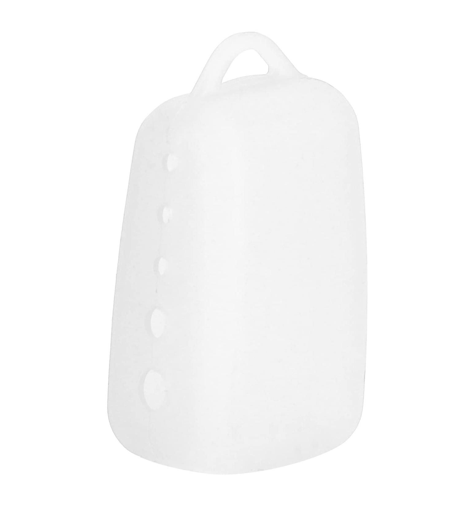 Silicone Toothbrush Head Cover | Electric Toothbrush Protective Cap for Home Travel & Camping - Translucent White - Buy Online on GoSupps.com