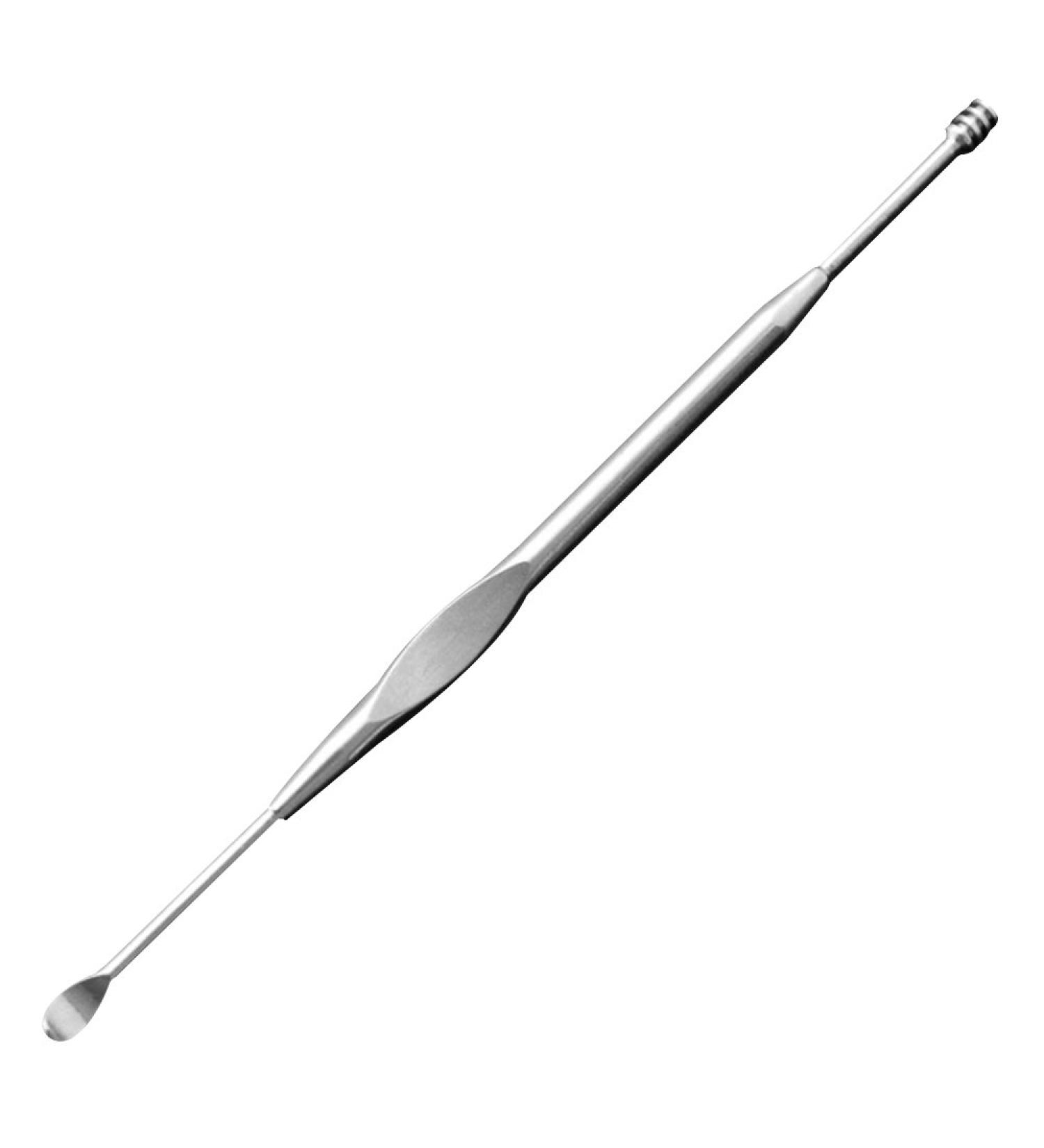 ZHOUBA Stainless Steel Earpick Wax Remover Curette Cleaner Health Care Tool Ear Pick (3)