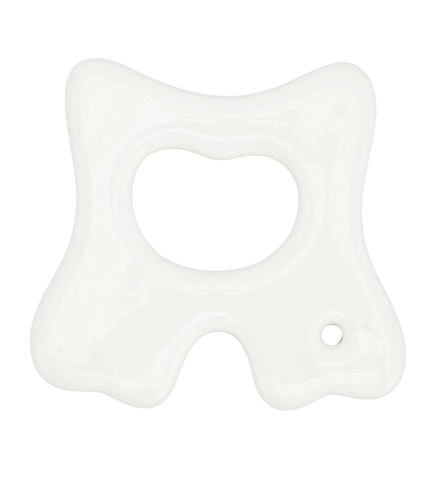 Buy Gua Sha Massage Device - Ceramic Facial Scratcher for Neck & Muscle Relaxation | Traditional Chinese Massage Tool - Buy Online on GoSupps.com