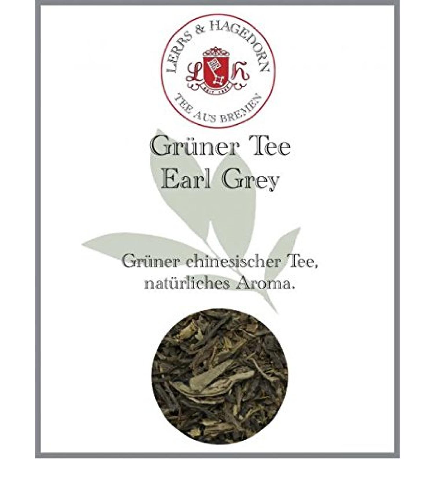  Lerbs & Hagedorn Earl Grey Green Tea 1kg - Buy Online on GoSupps.com