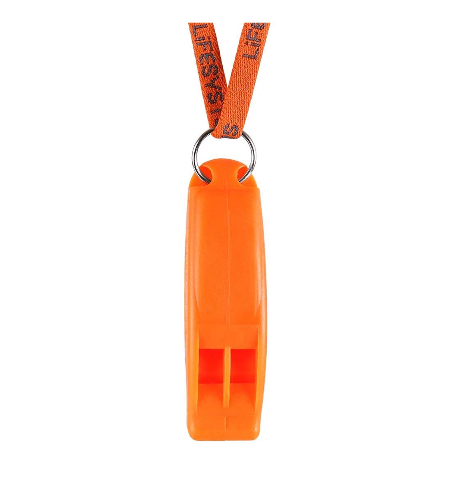 Buy Lifesystems Safety & Emergency Whistle with Lanyard - Perfect for Outdoor Activities Mountaineering Boating & Signaling - International Shipping Available - Buy Online on GoSupps.com