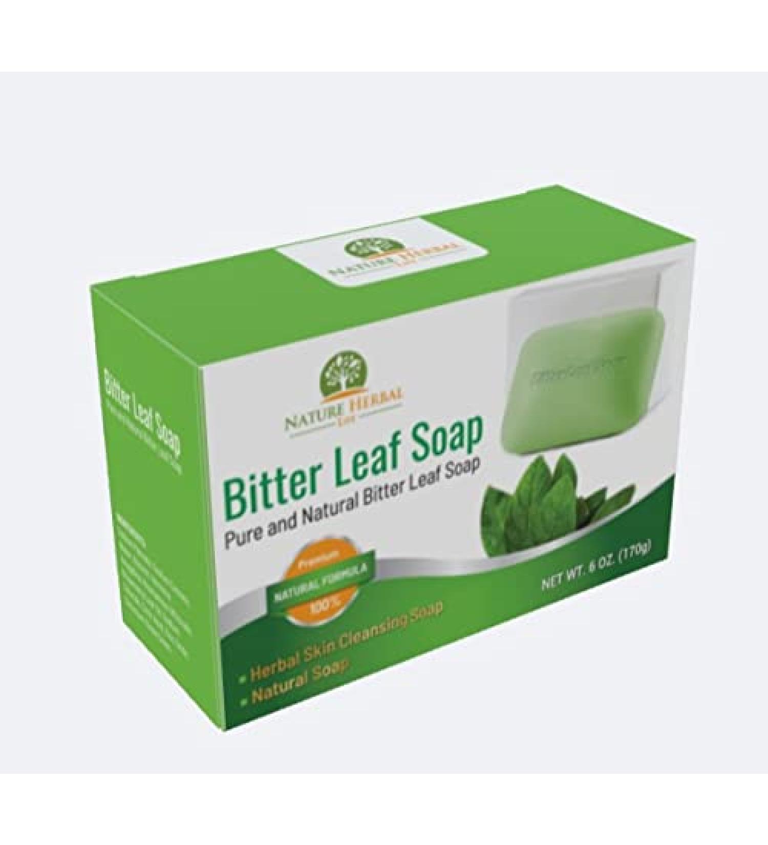 Buy Bitter Leaf Soap - Natural Herbal Cleansing for Healthy Skin | International Shipping Available - Buy Online on GoSupps.com