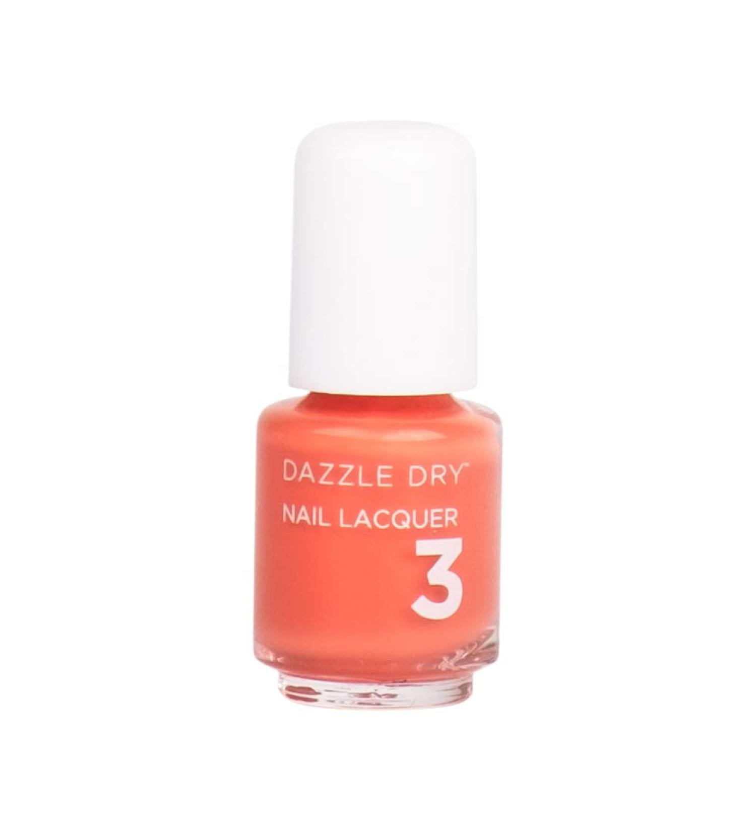 Dazzle Dry Nail Mini Lacquer - Oh My! Bright Melon Cream (0.17 fl oz) - Buy Online on GoSupps.com