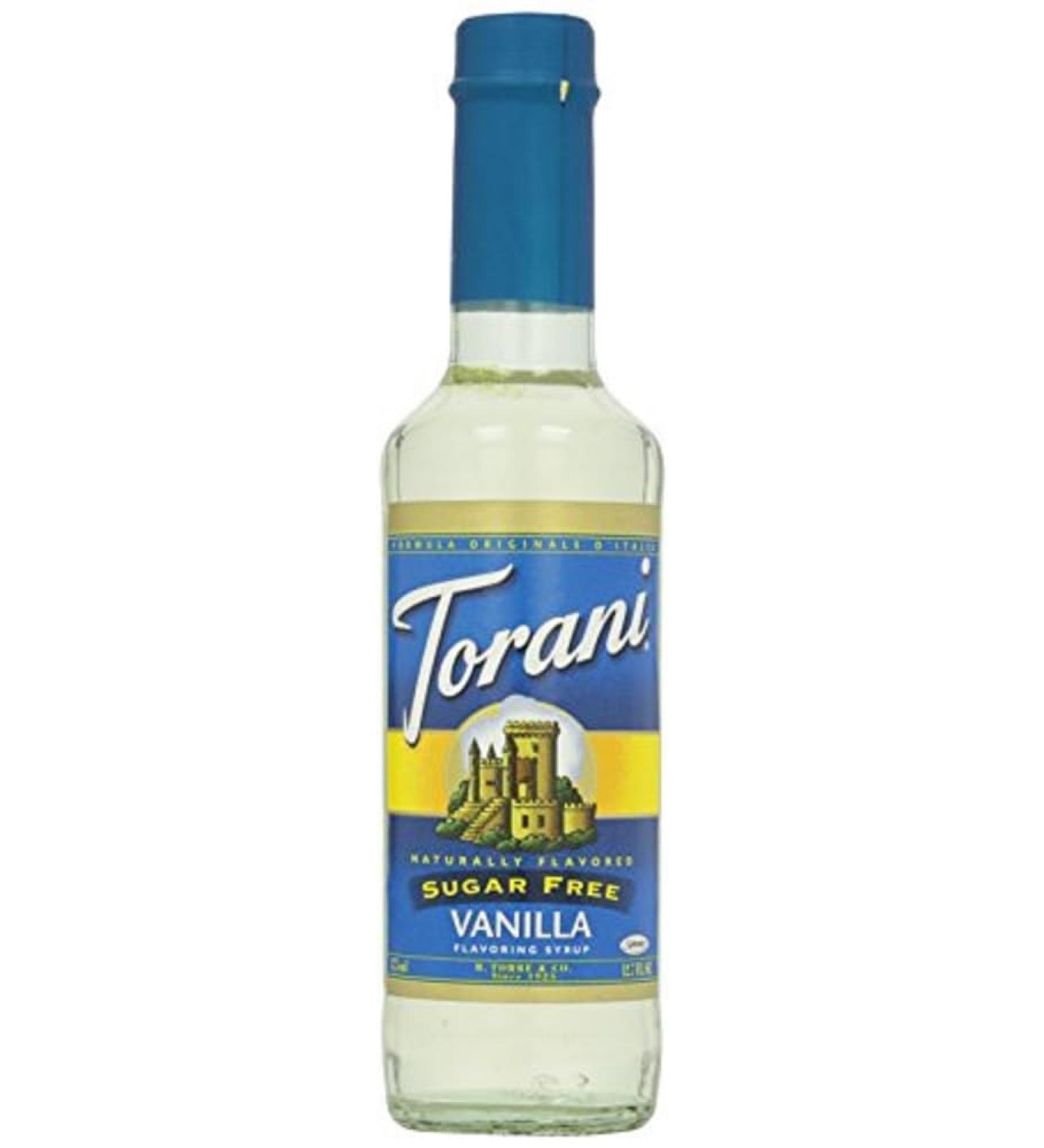 Torani Sugar Free Syrup Vanilla 12.7FO - Buy Online on GoSupps.com