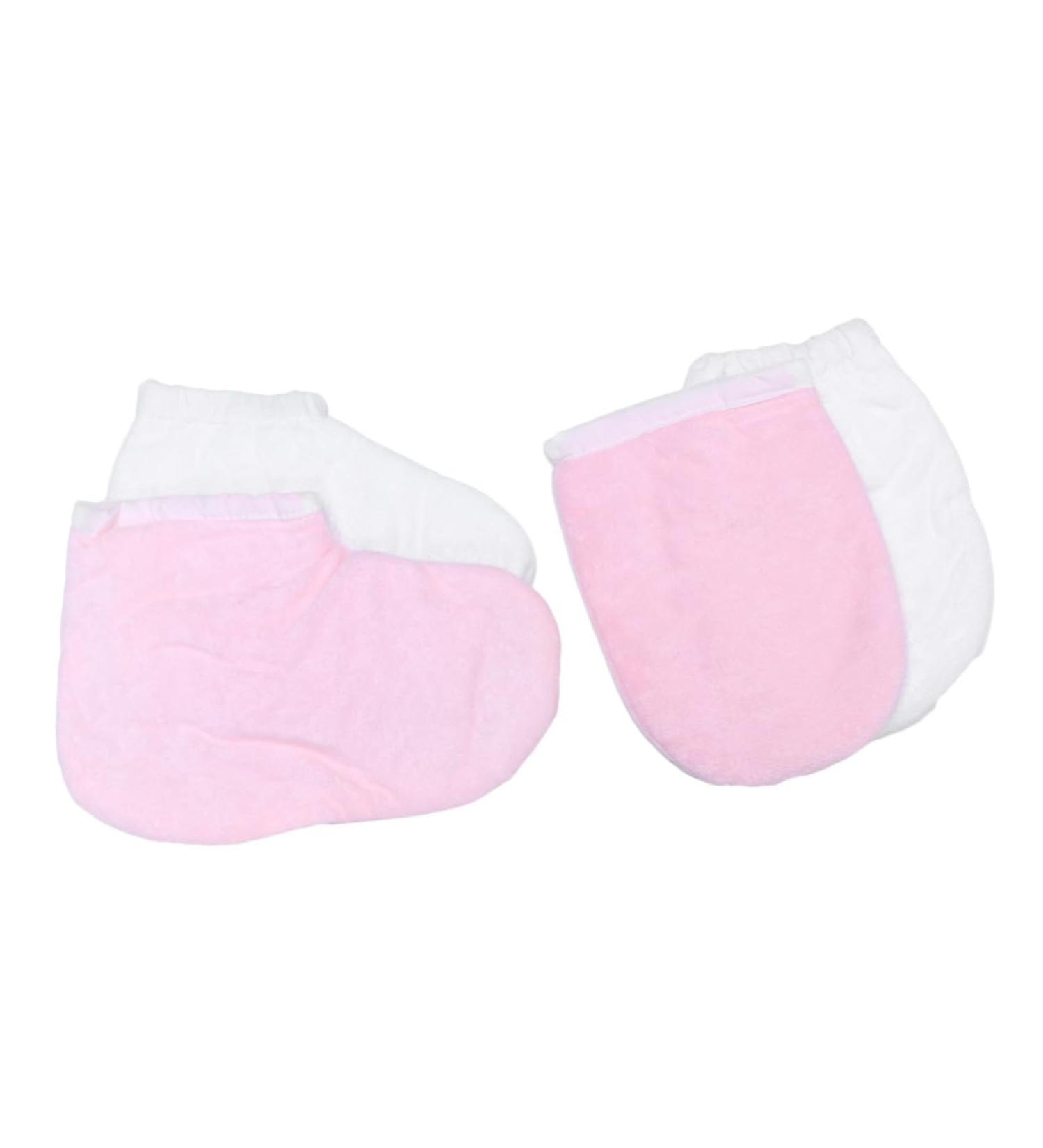 CALLARON 4paires Blancs de Beaut et Simples pour Soins Domicile Protection L g re et cologique - Buy Online on GoSupps.com
